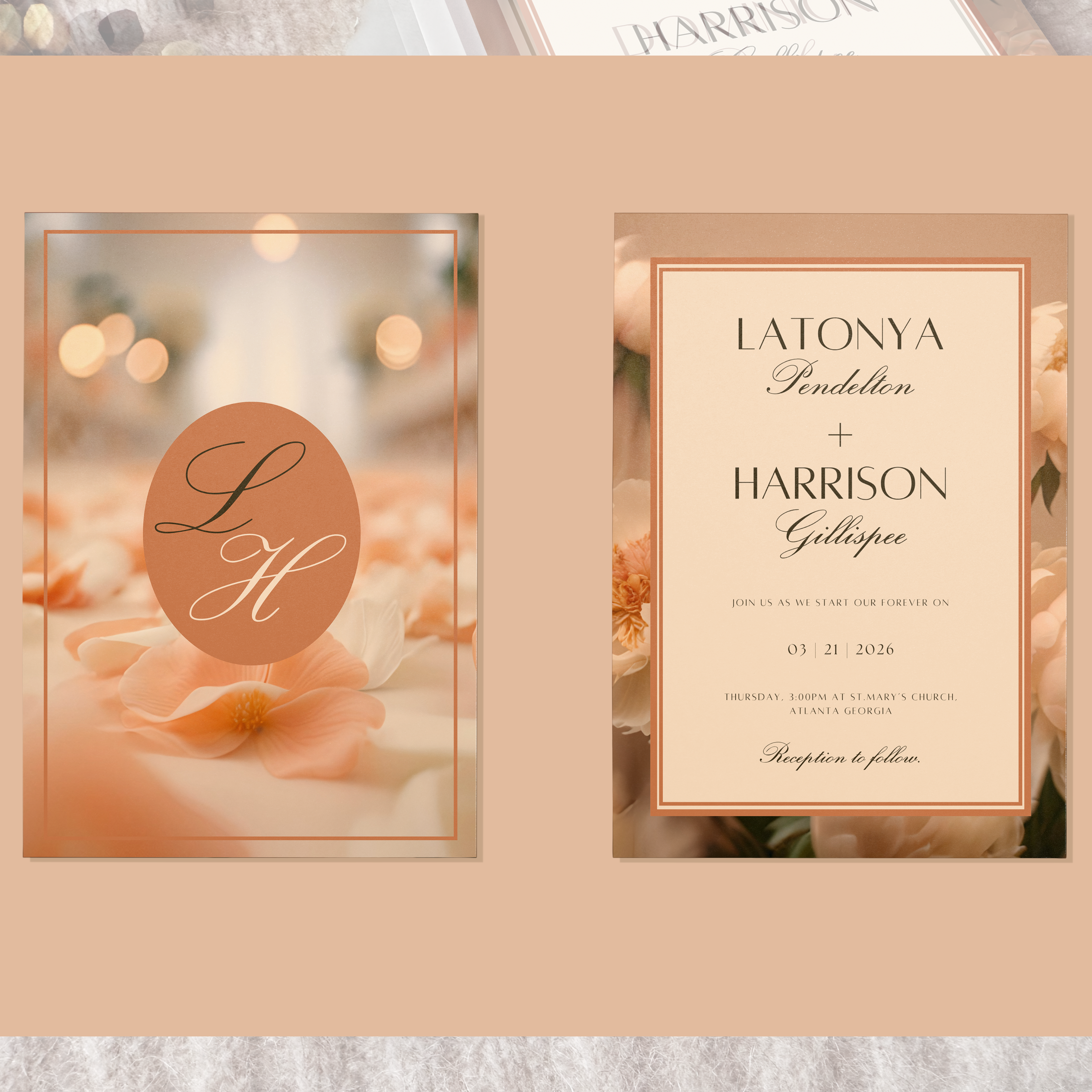 Wedding Invitation Suite 201