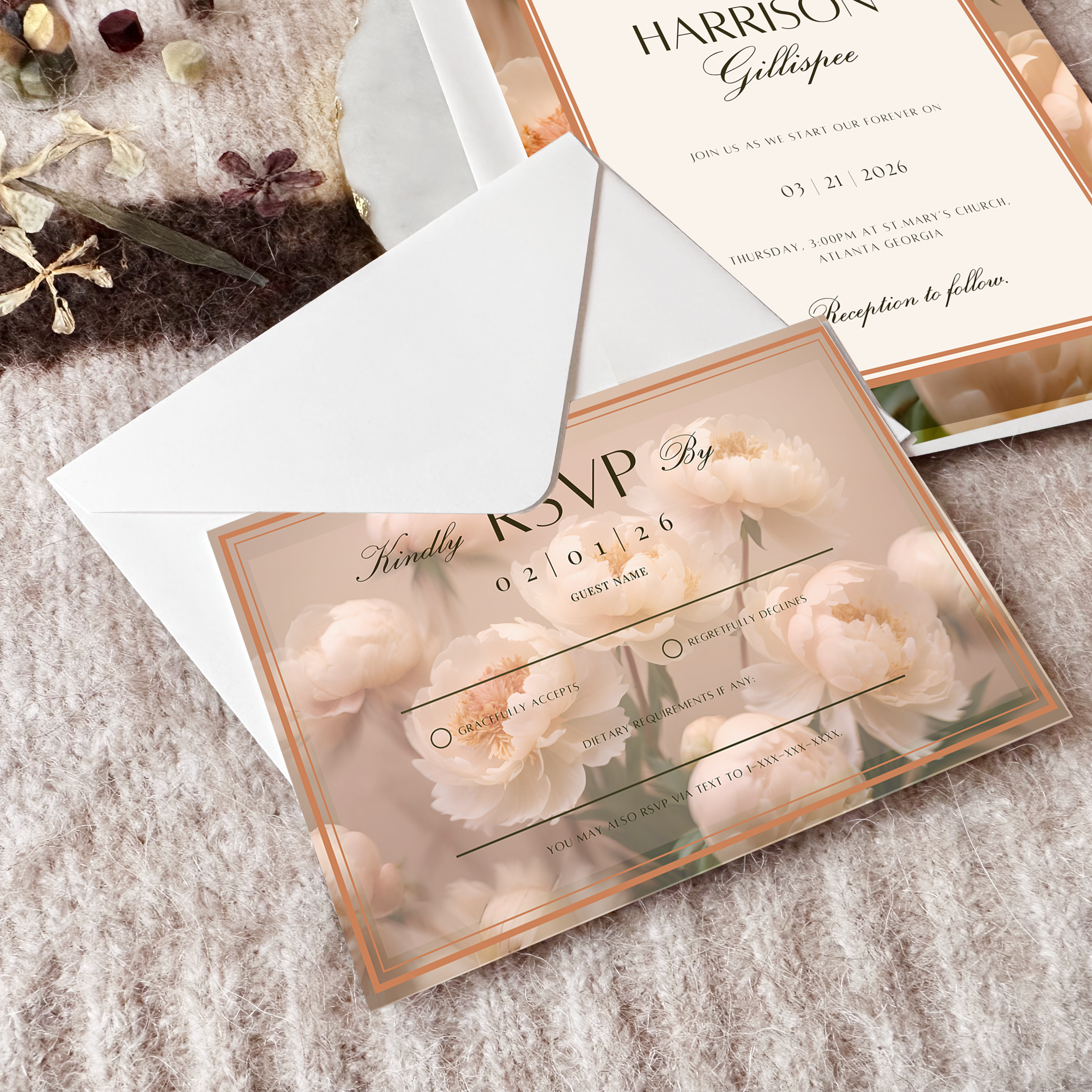 Wedding Invitation Suite 201