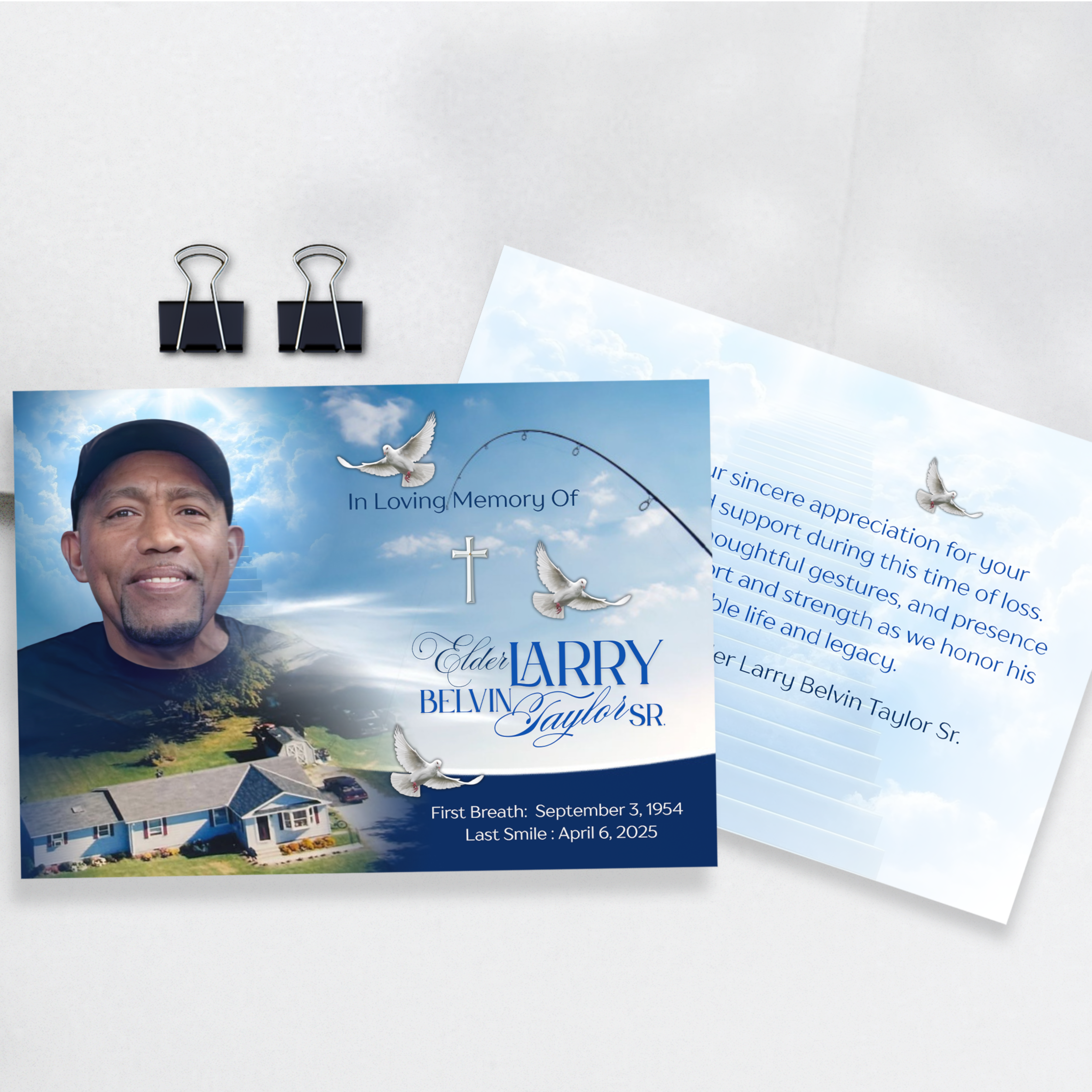 Thank You Cards (6x4in)