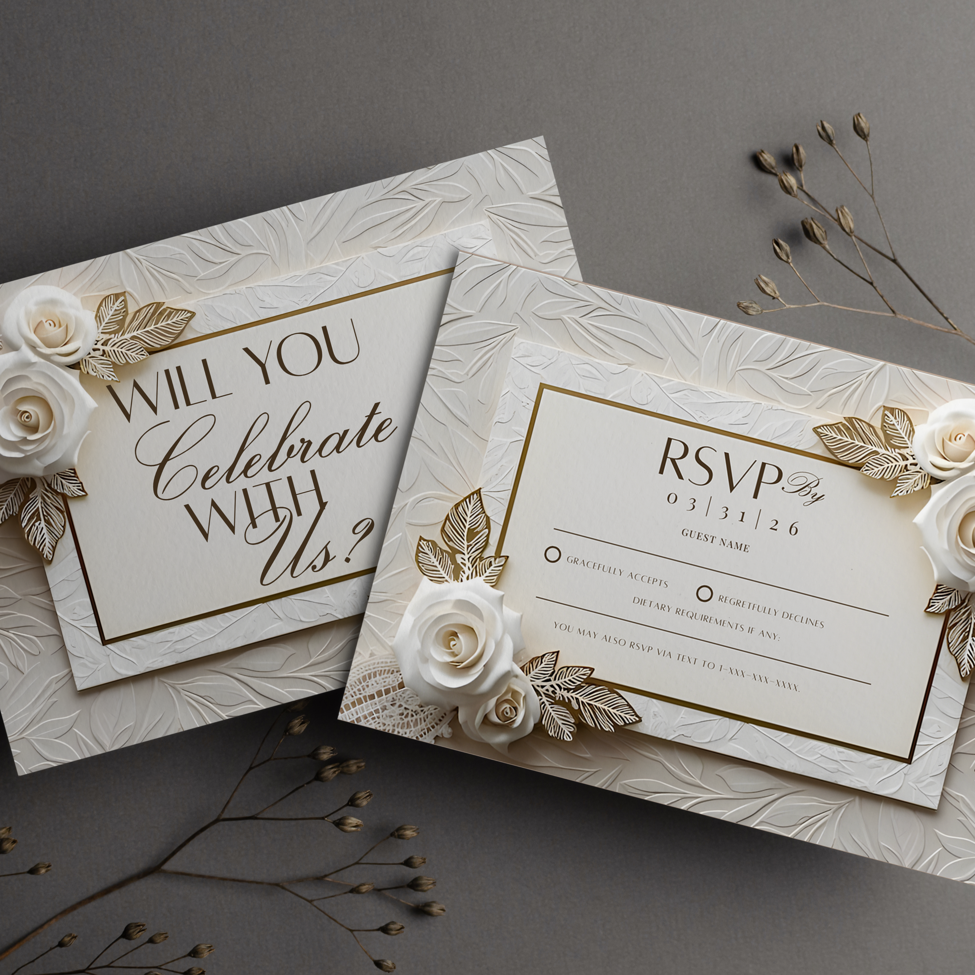 Wedding Invitation Suite 301