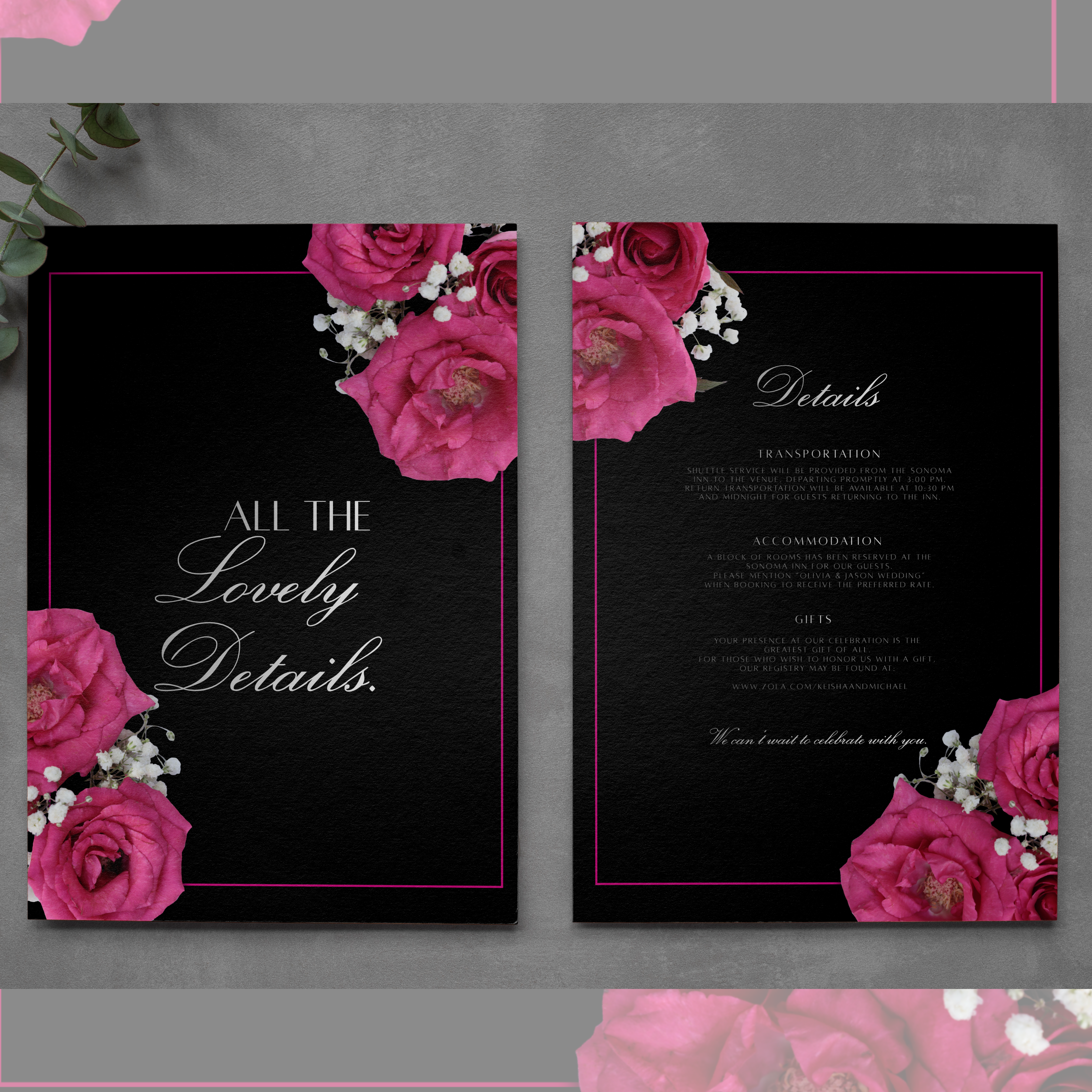 Wedding Invitation Suite 401