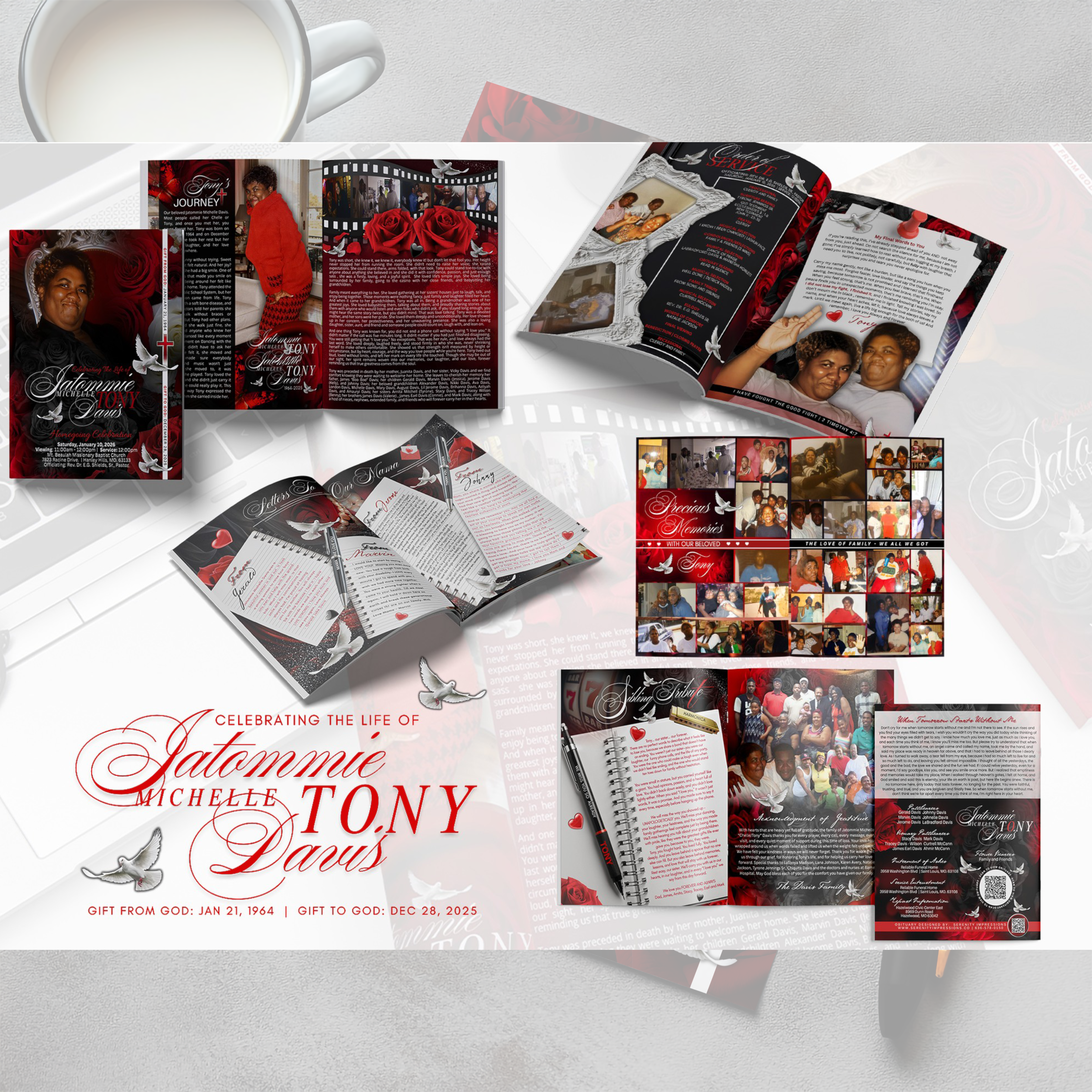 Magazine Obituary Packages