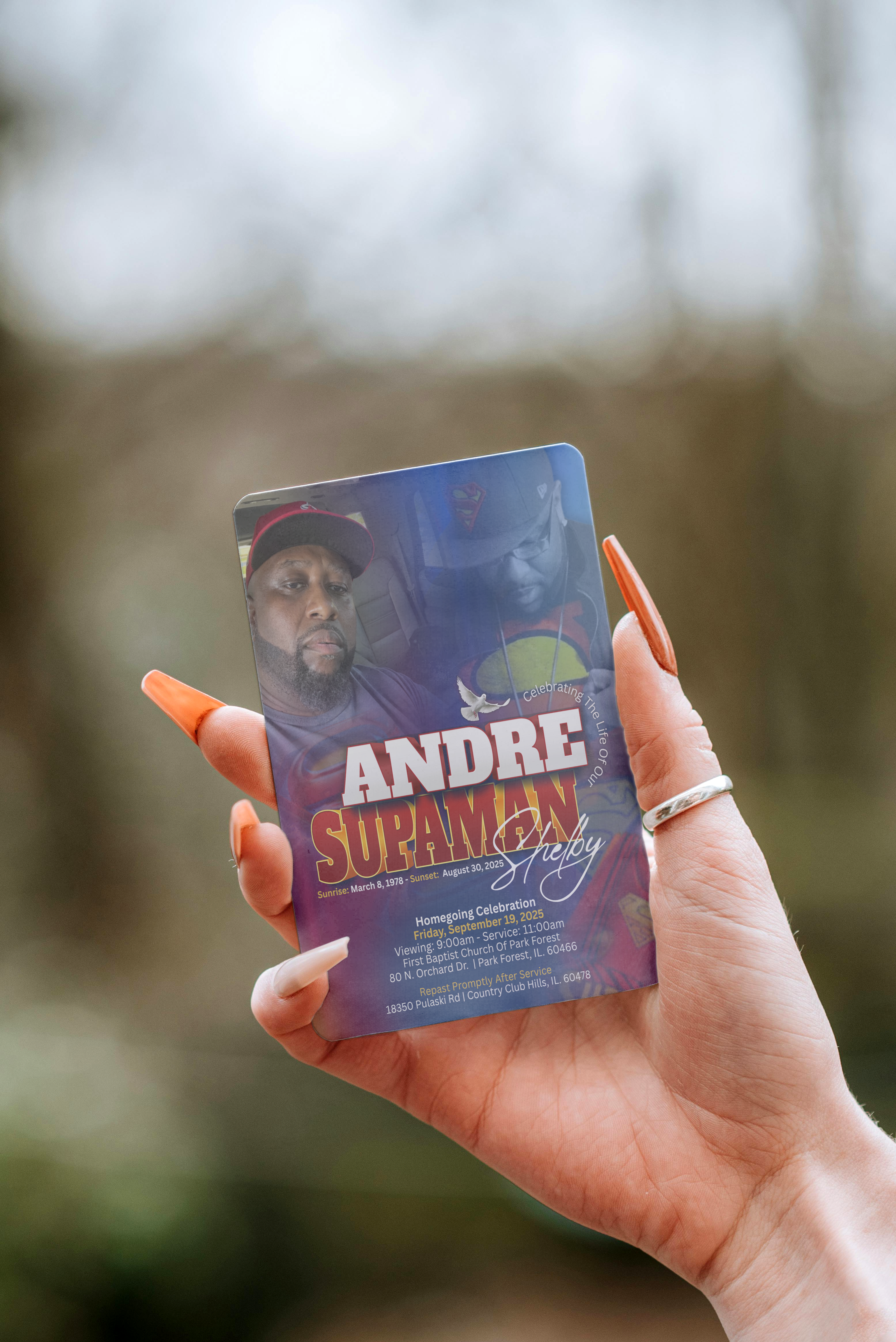 Custom QR Code Cards (4x6”)