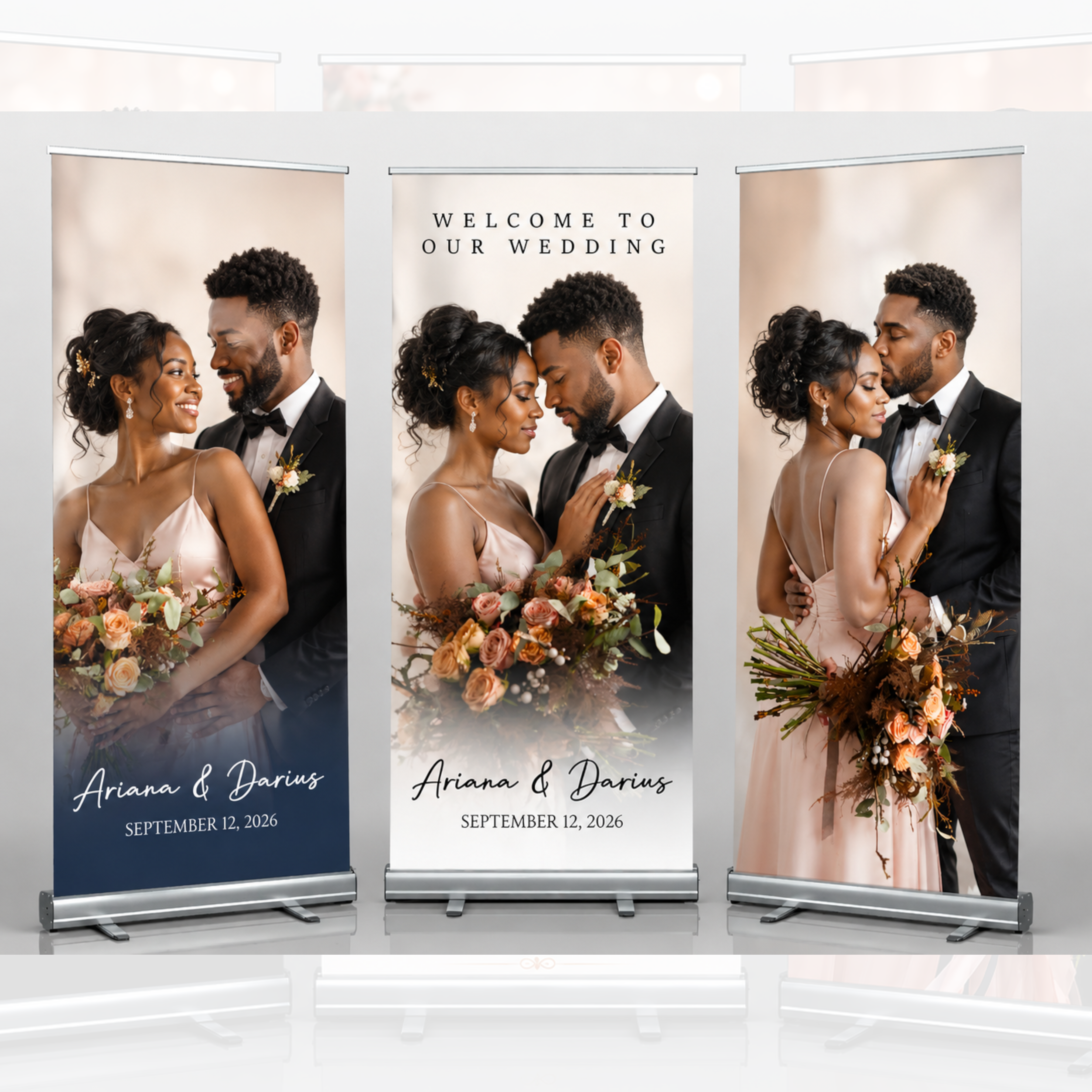 Luxury Wedding Banner Trio