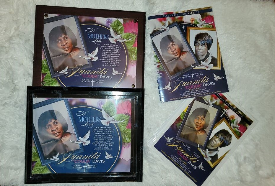 Custom Memorial Tribute Plaques