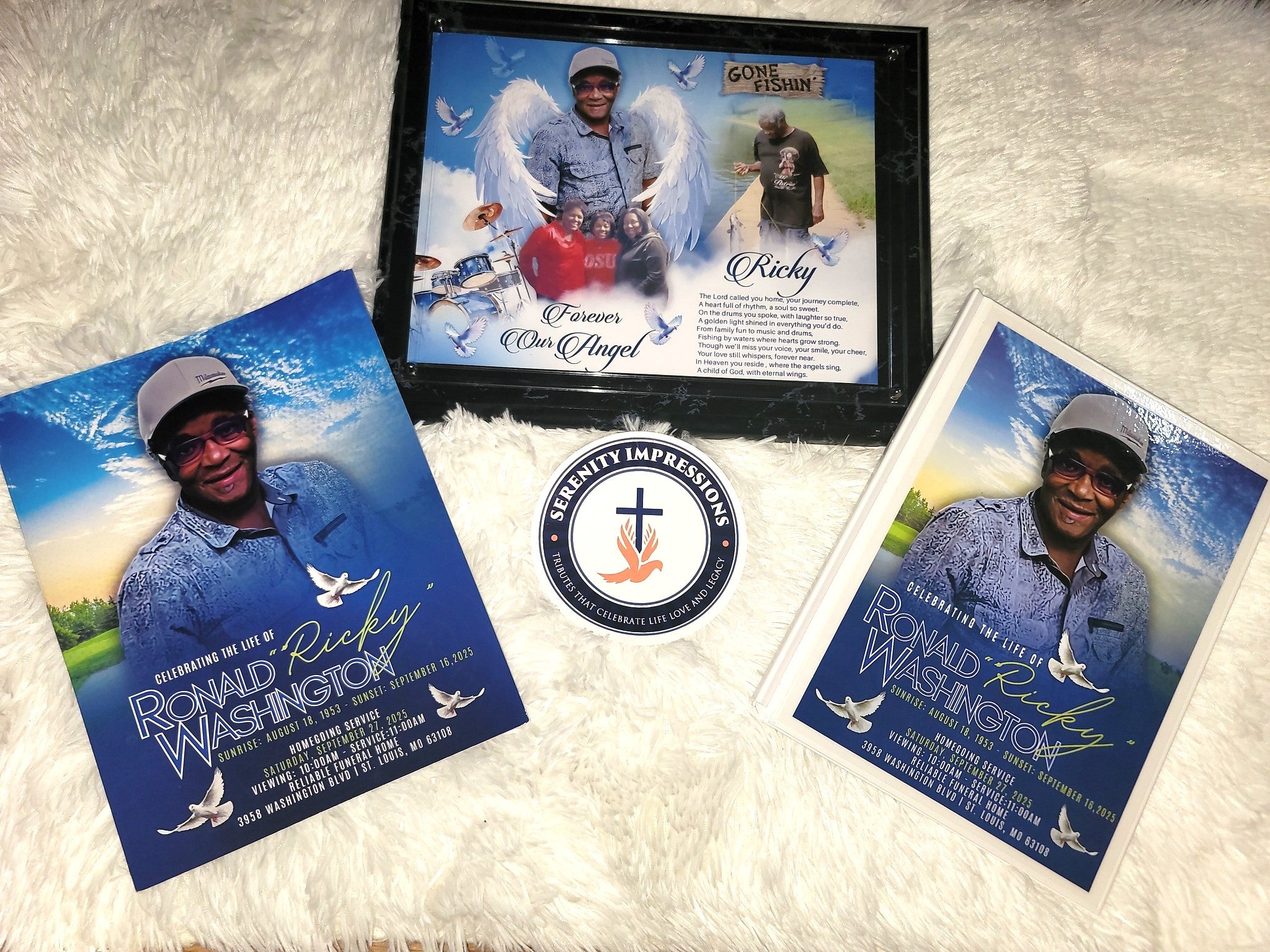 Custom Memorial Tribute Plaques