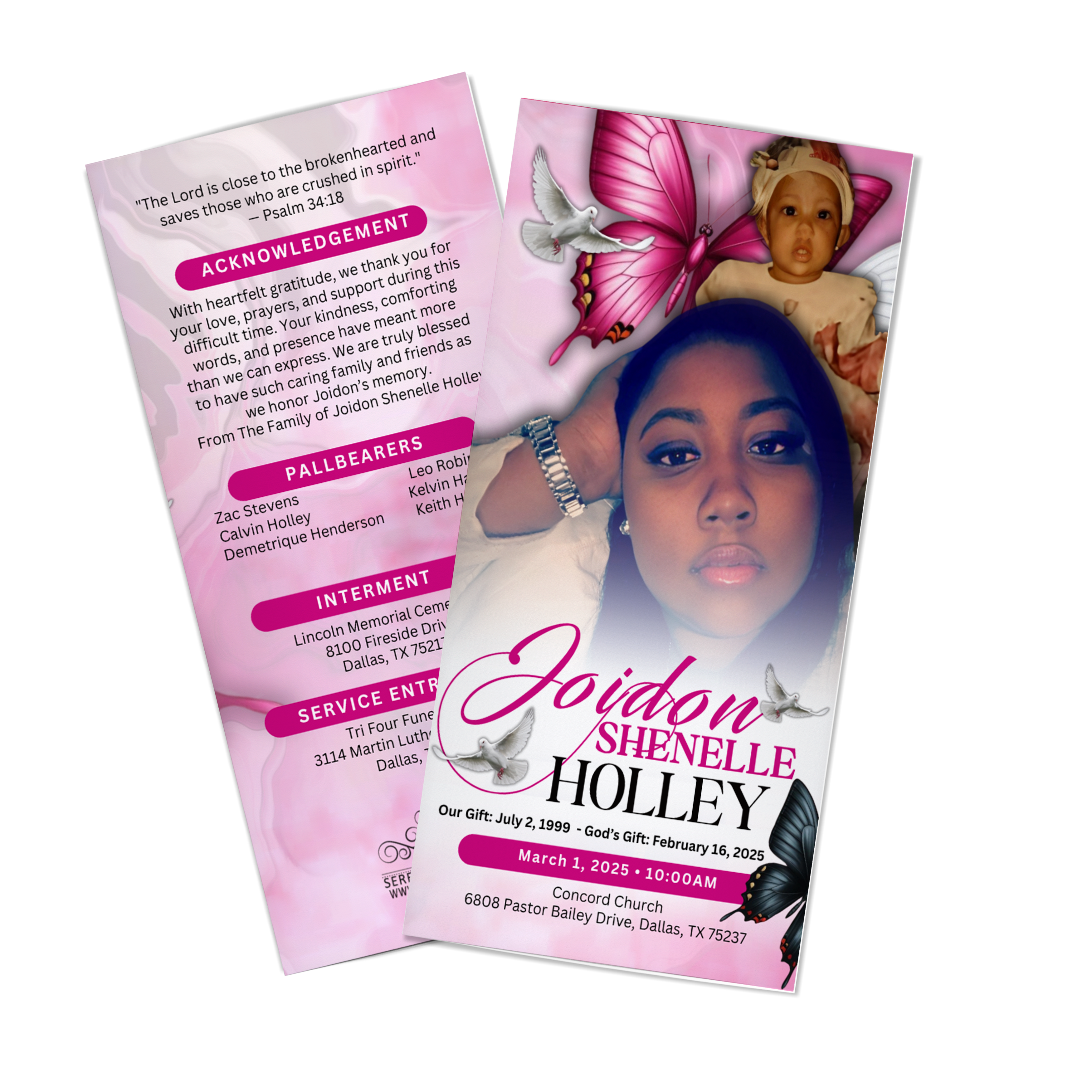 JSH - TRIFOLD 6PANEL - Serenity Impressions