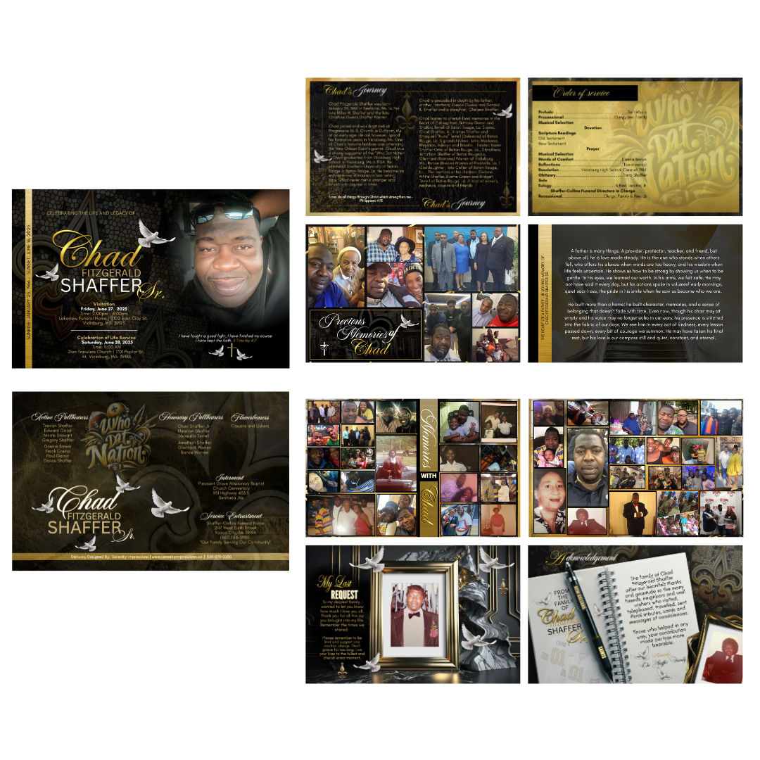 Landscape Obituary - 8.5x5.5