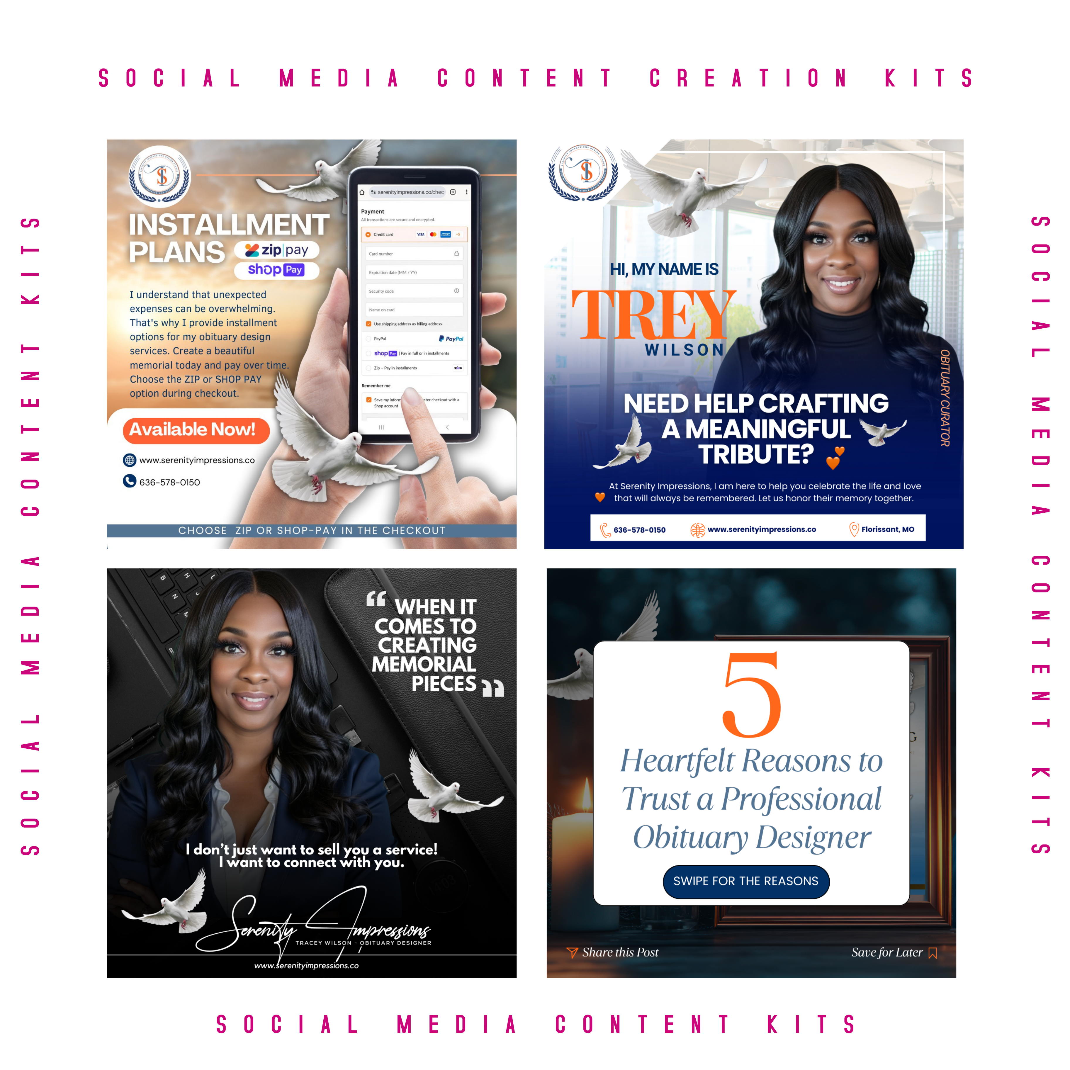 Memorial Professional's Social Media Kits