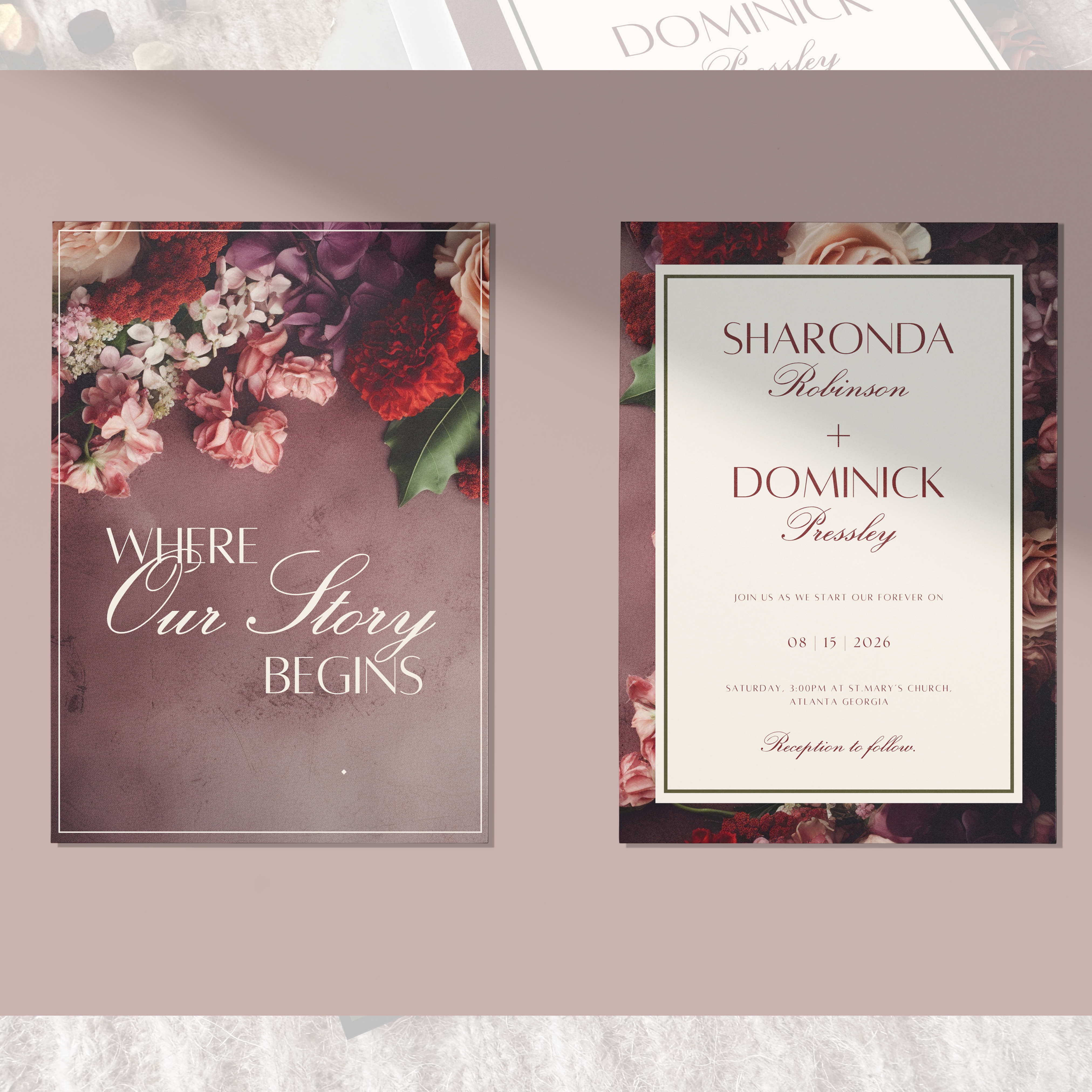 Wedding Invitation Suite 101