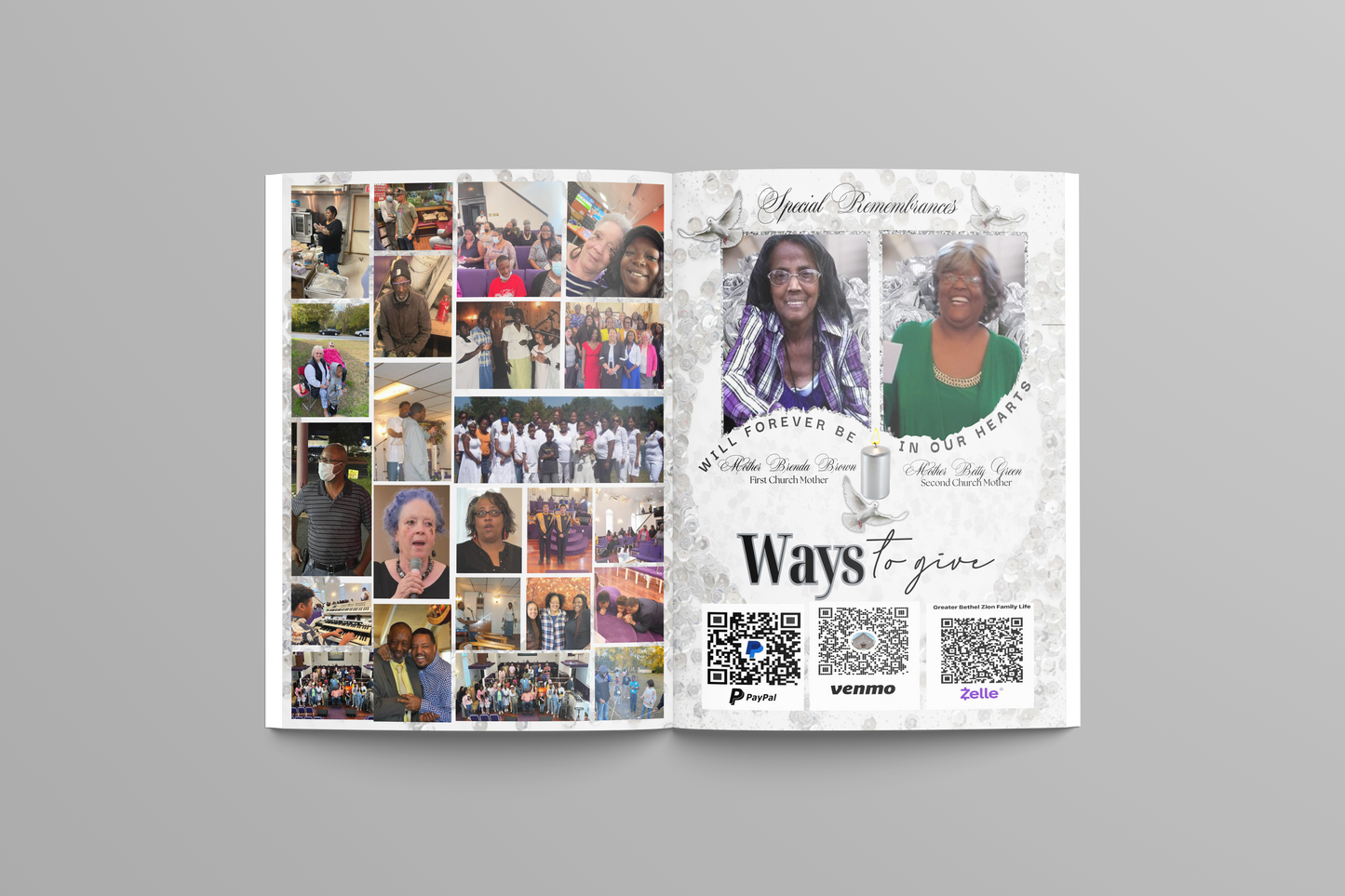 Souvenir & Anniversary Program Booklets (Design Only!)