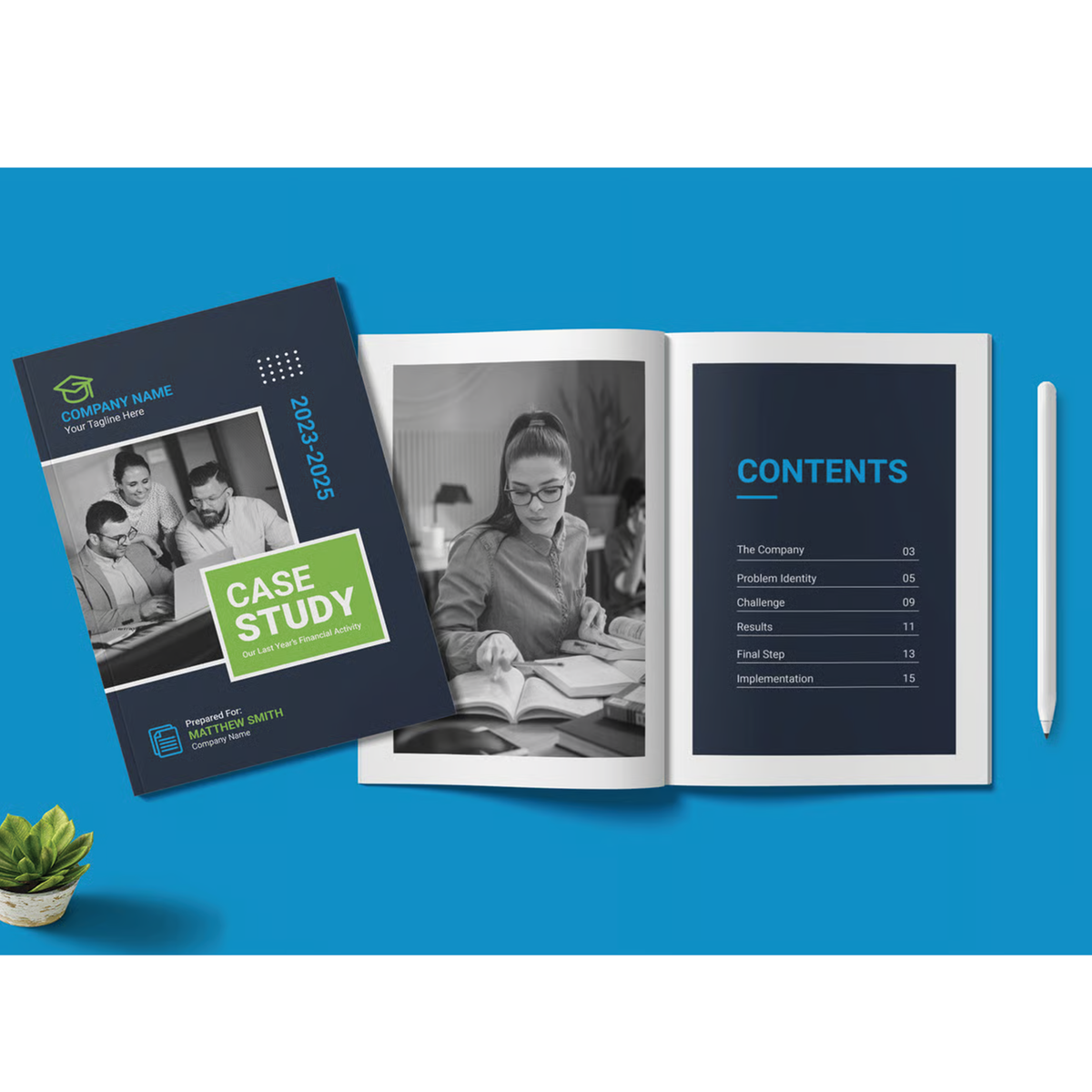 Standard Booklet Printing (5.5" × 8.5")