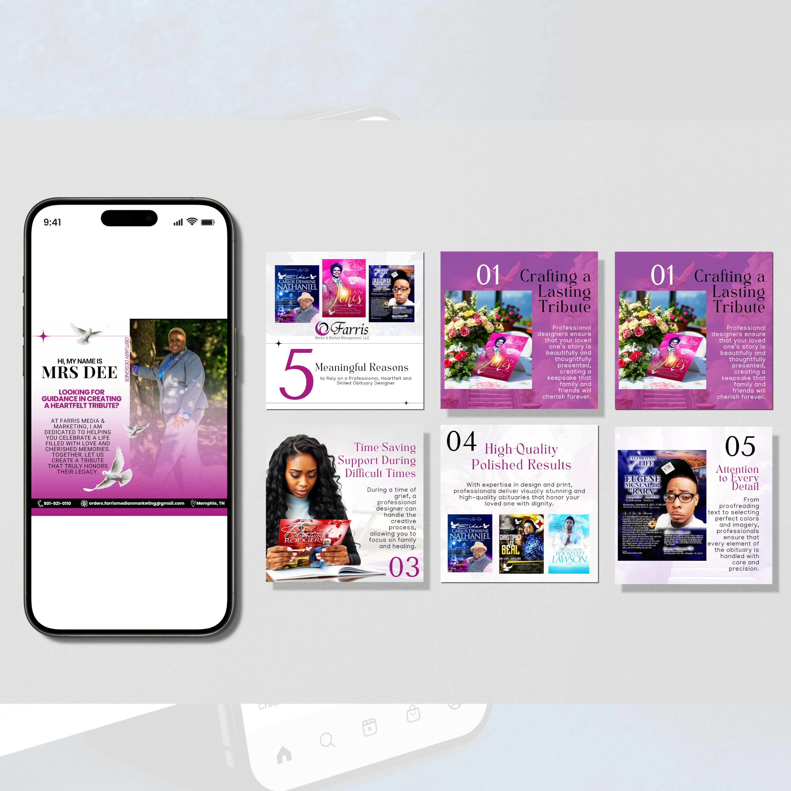 Memorial Professional's Social Media Kits