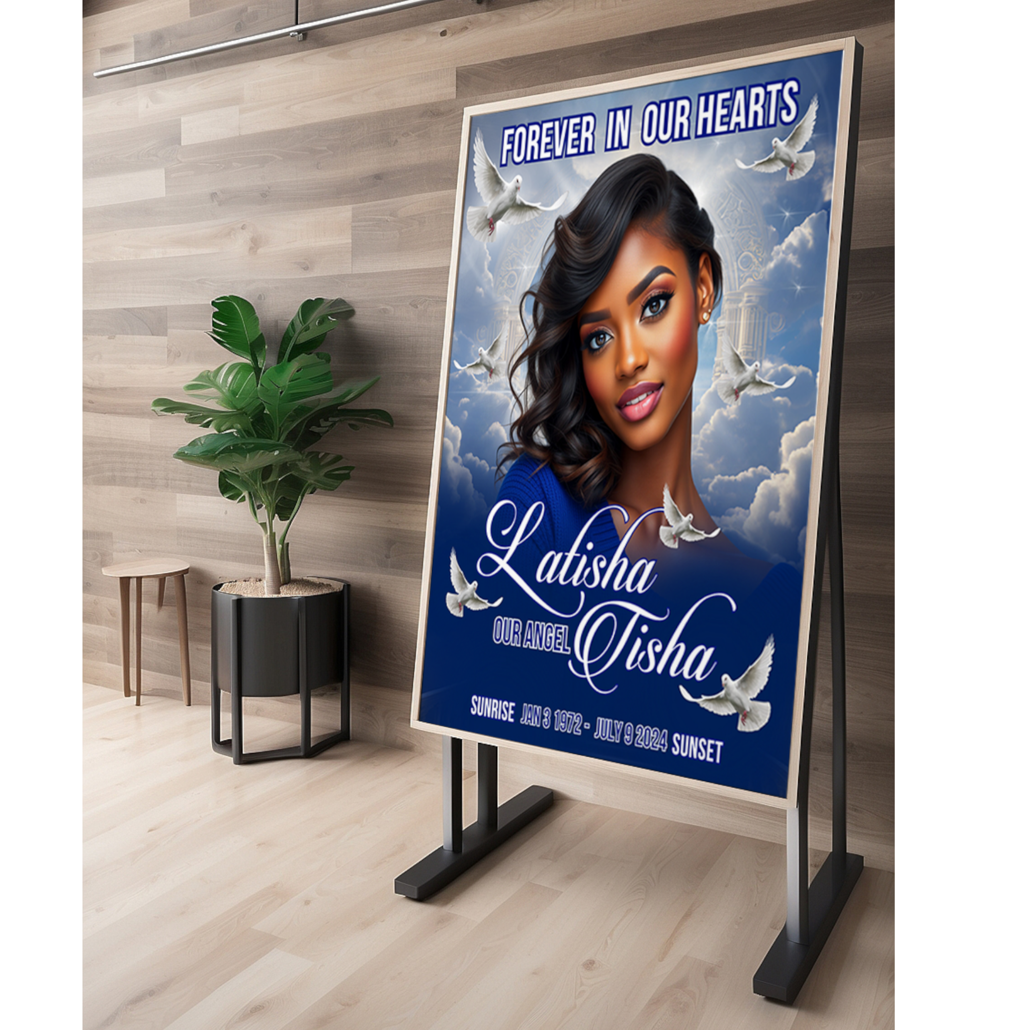 Custom Funeral Memorial Boards - Serenity Impressions
