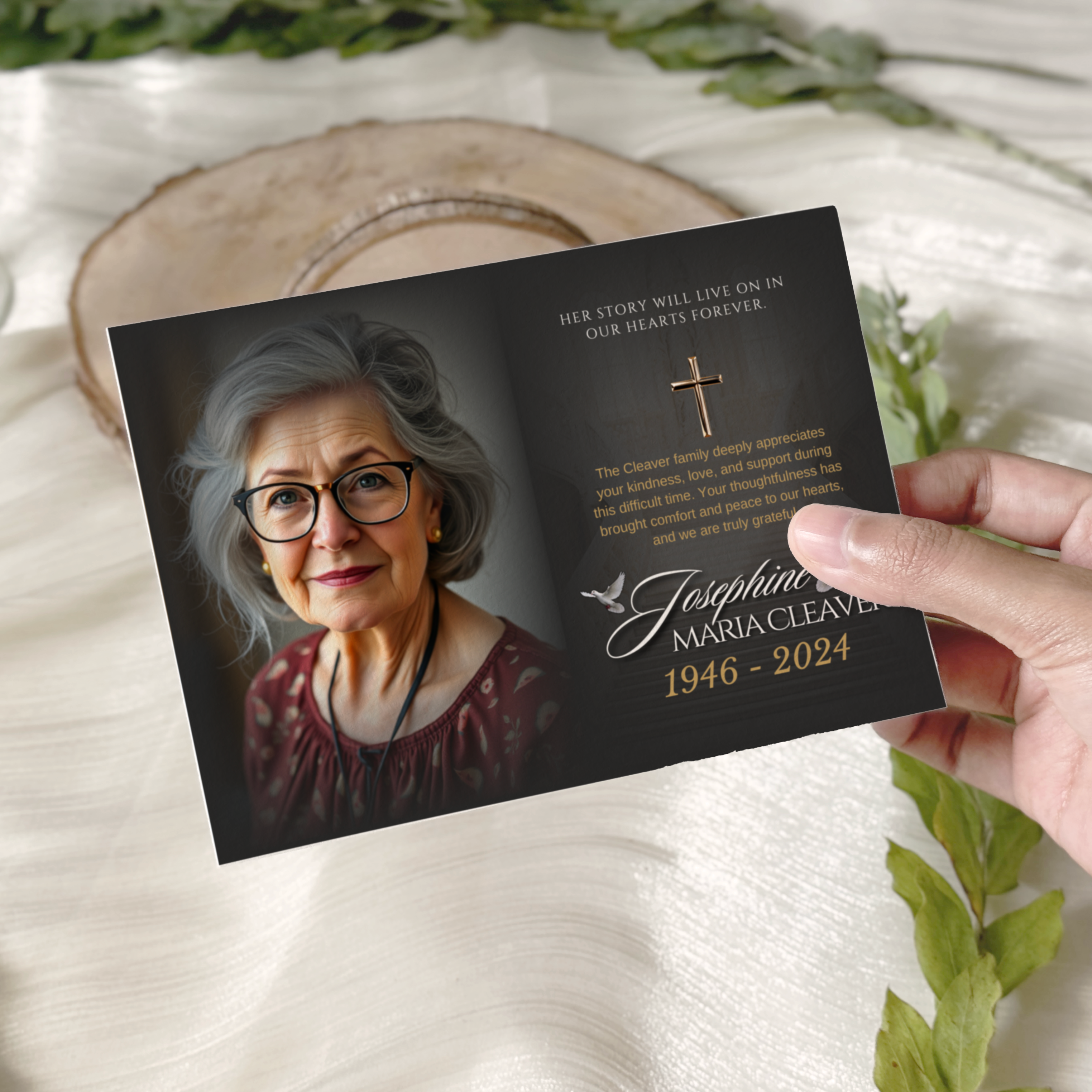 Custom Thank You Cards - Serenity Impressions