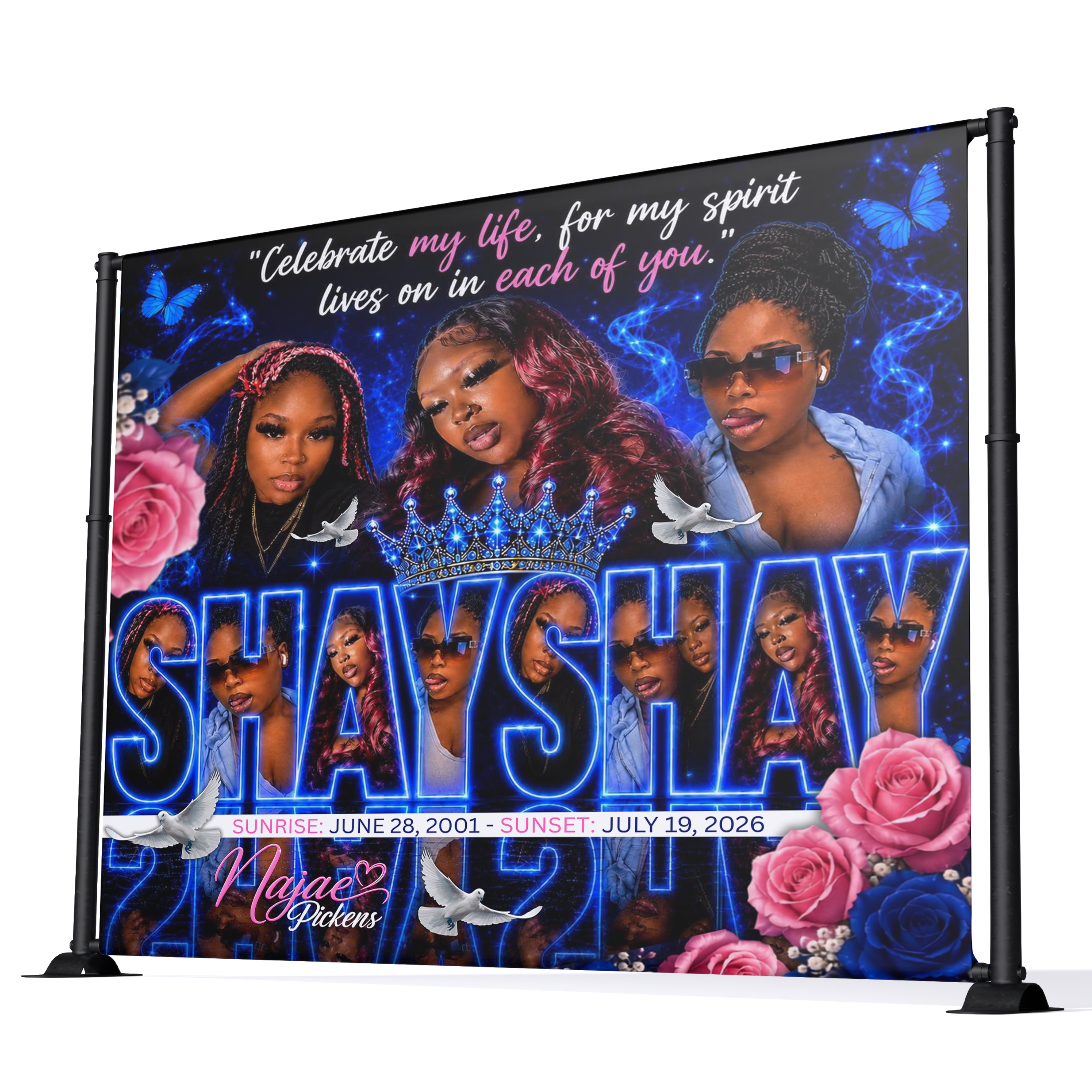 Memorial Backdrops