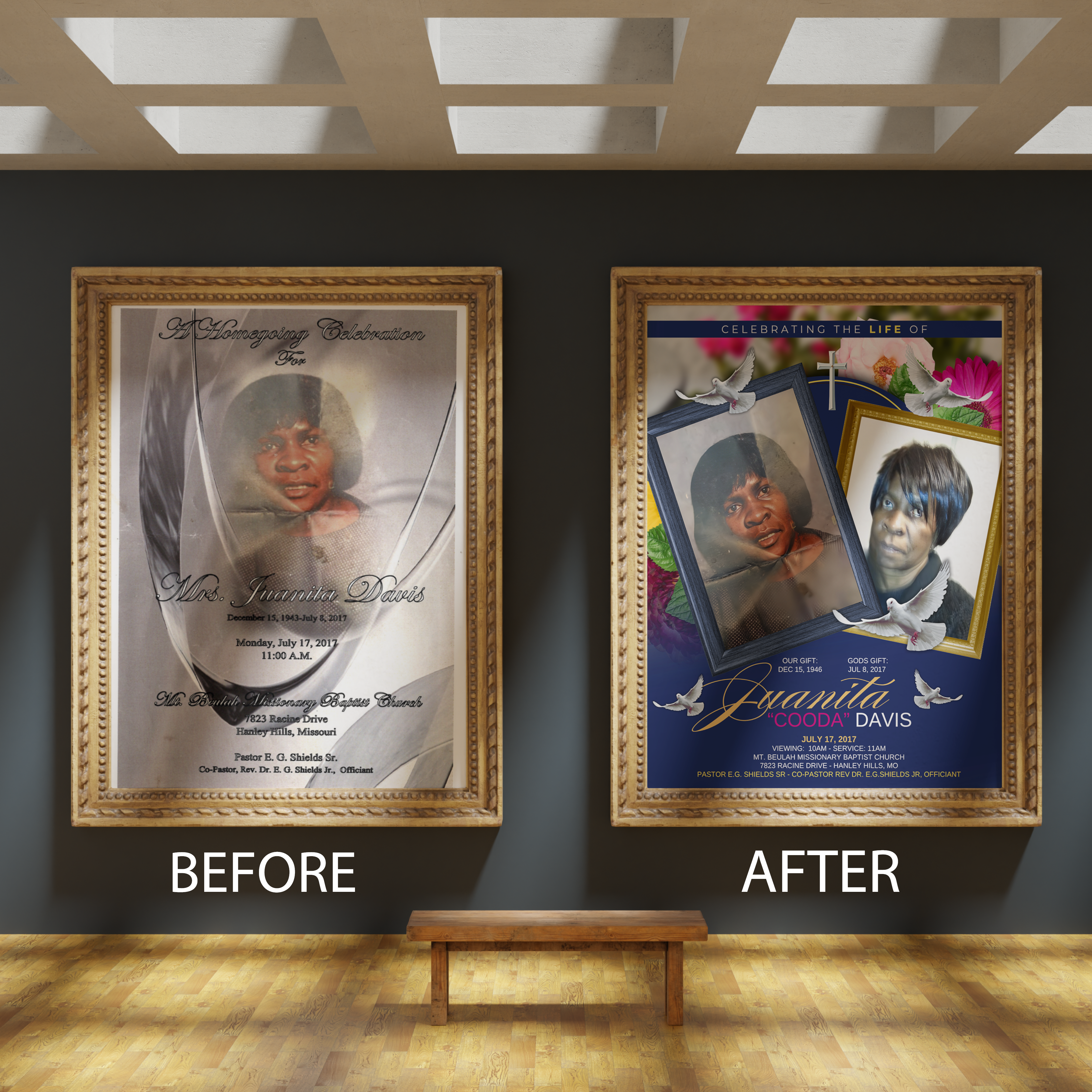 Obituary Redesign ( Design Only)