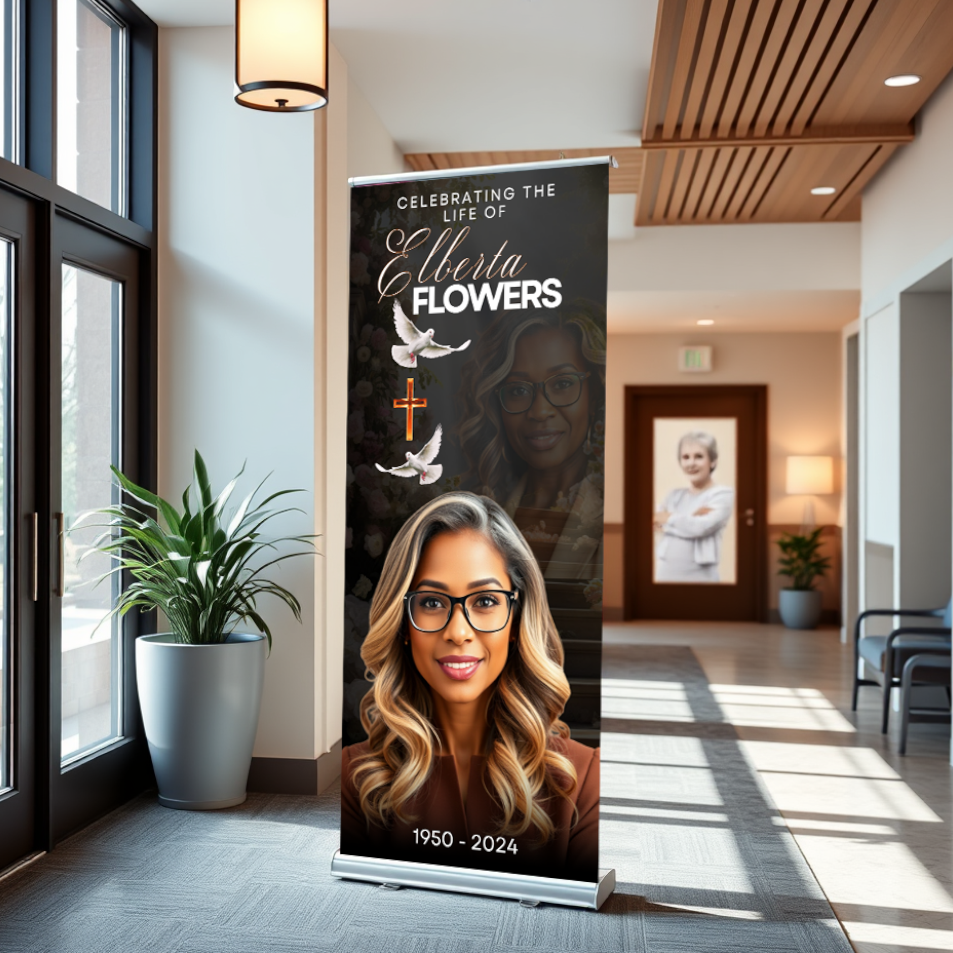 Custom Retractable Banners - Serenity Impressions