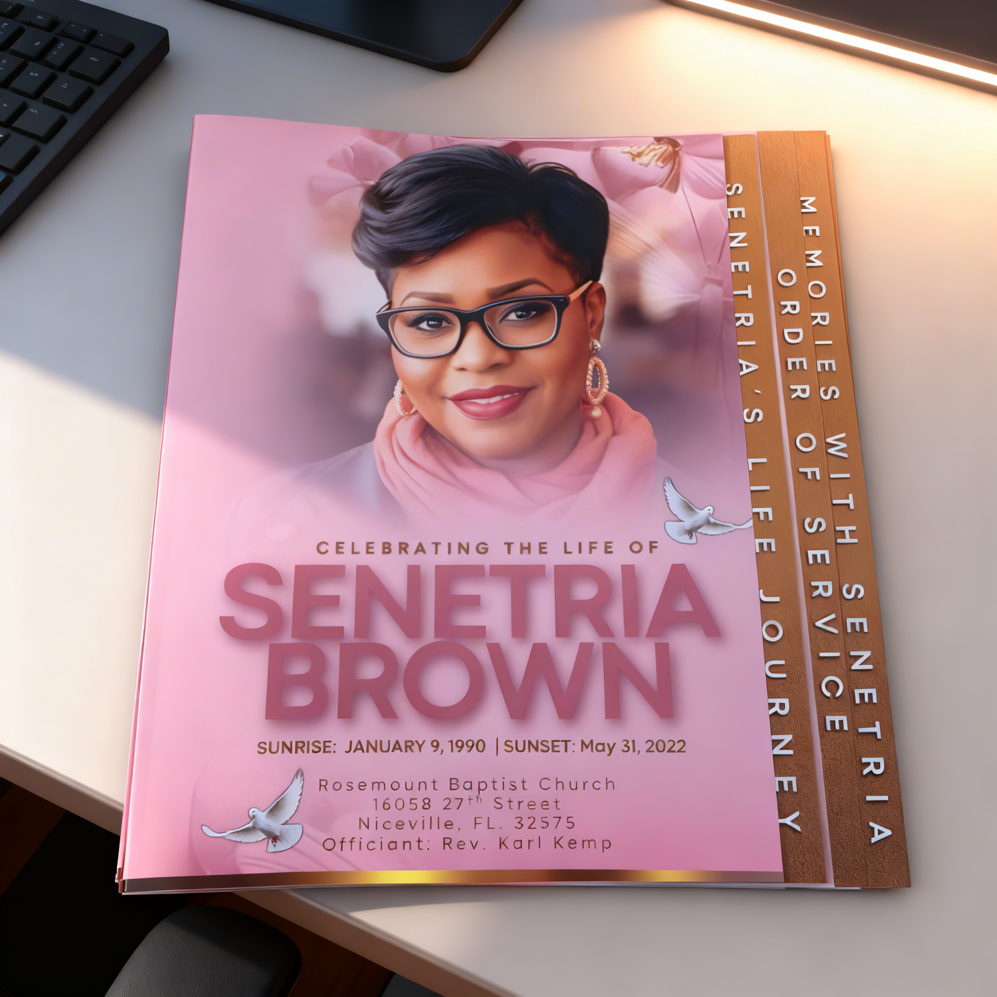 Custom Obituary Design Service (Design ONLY)- YOU PRINT!