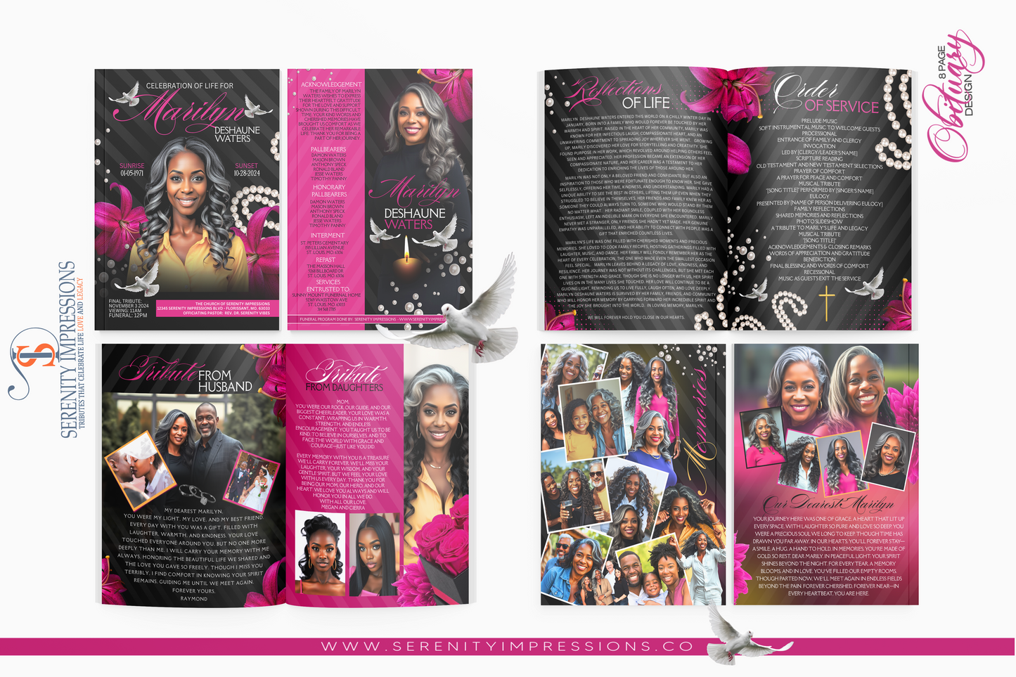 MDW - 8PAGE - Serenity Impressions