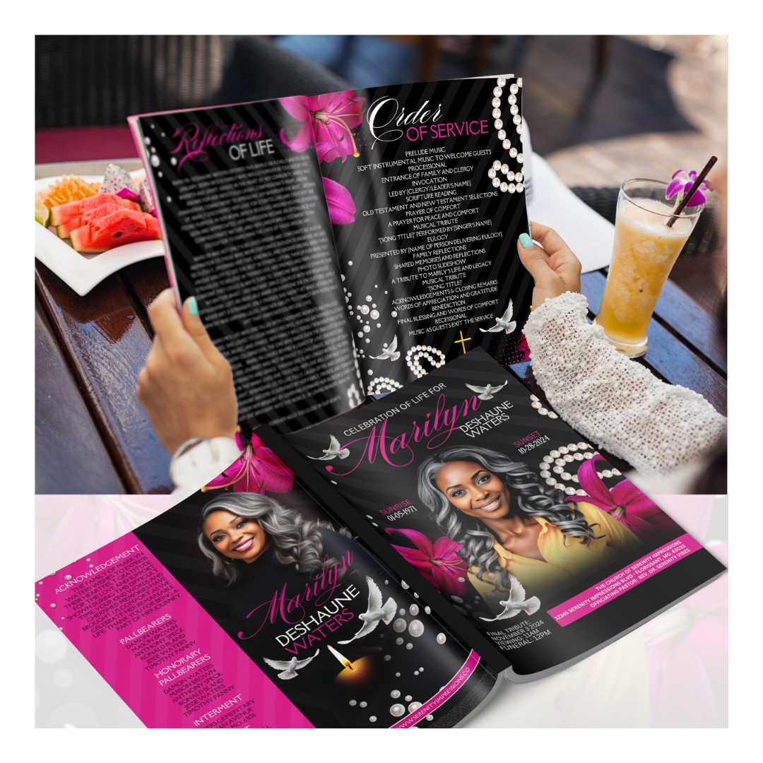 Magazine Style Obituary