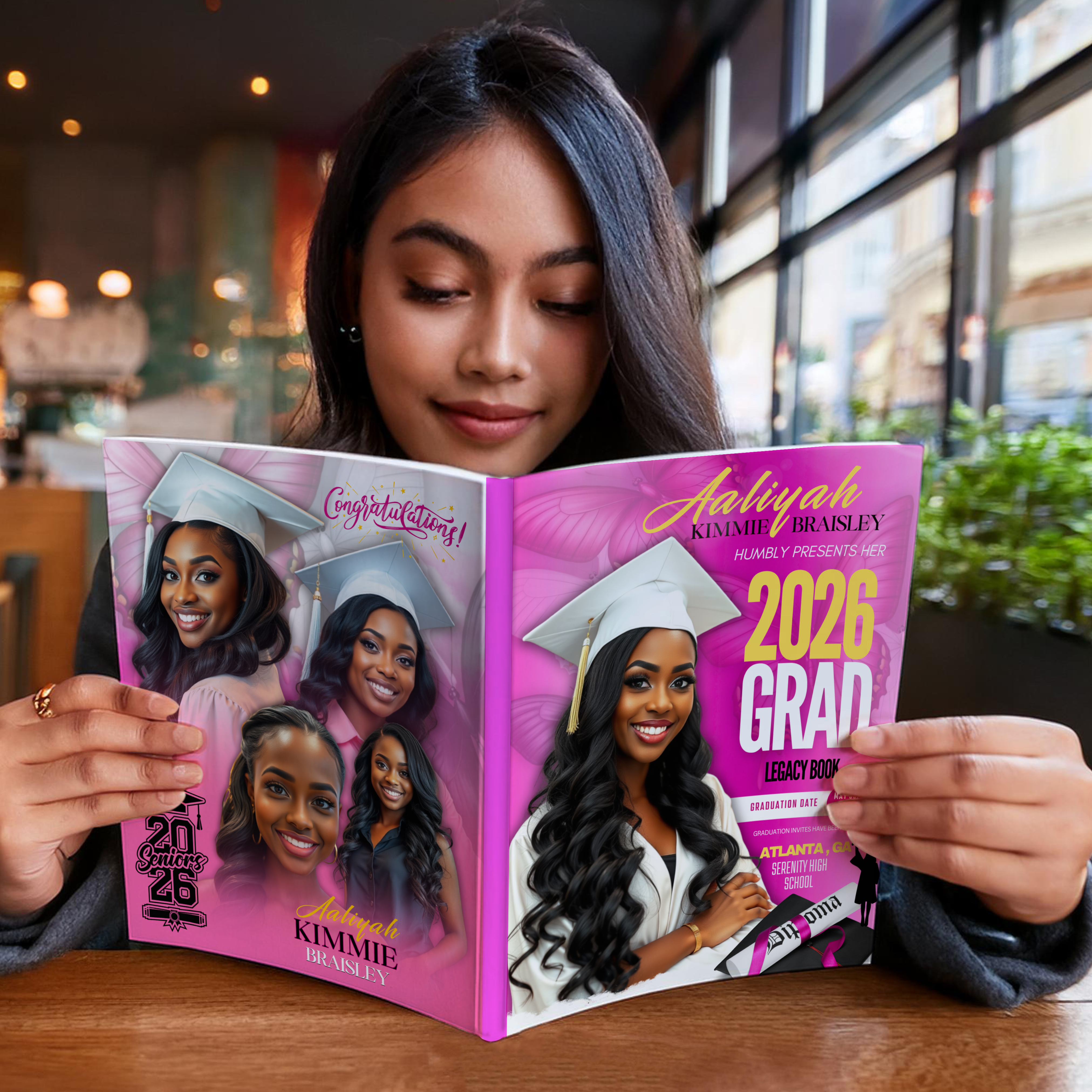 GRAD BOOKS - CUSTOM DESIGNED AND PRINTED