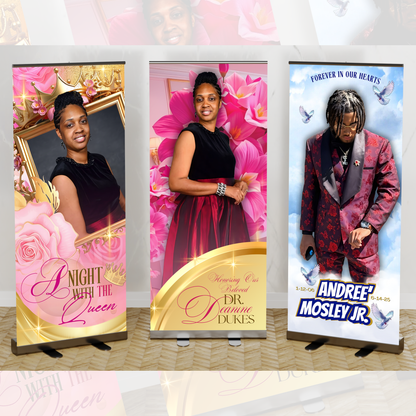 Life Celebration Retractable Banners