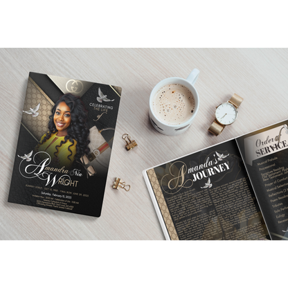 GUCCI INSPIRED OBITURY BOOKLET - 8 PAGE