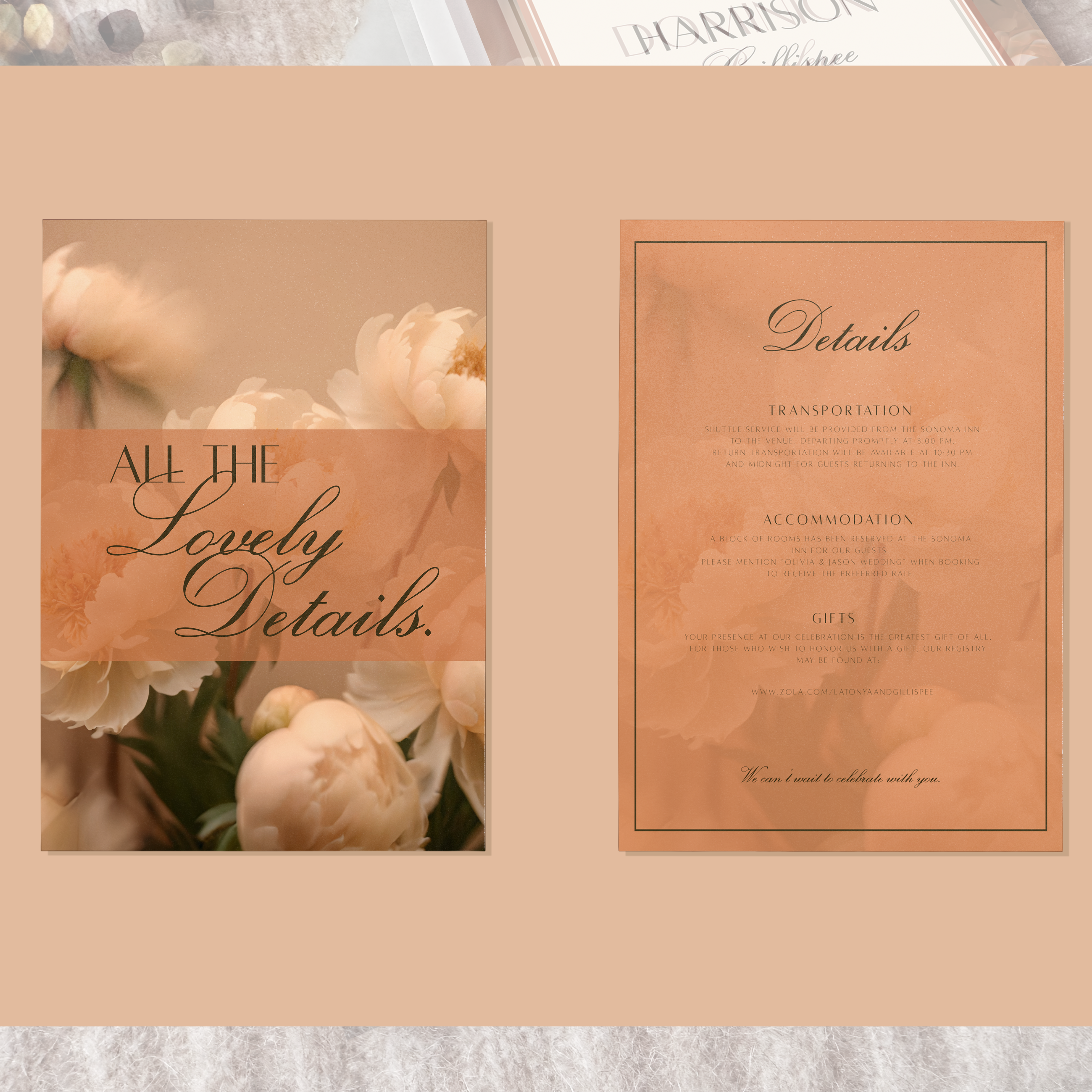 Wedding Invitation Suite 201