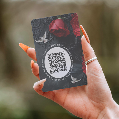 QR Code Cards (2x4”)