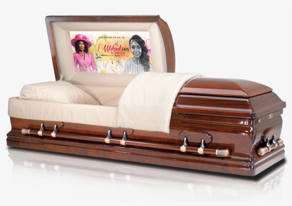 Custom Casket Panel Insert