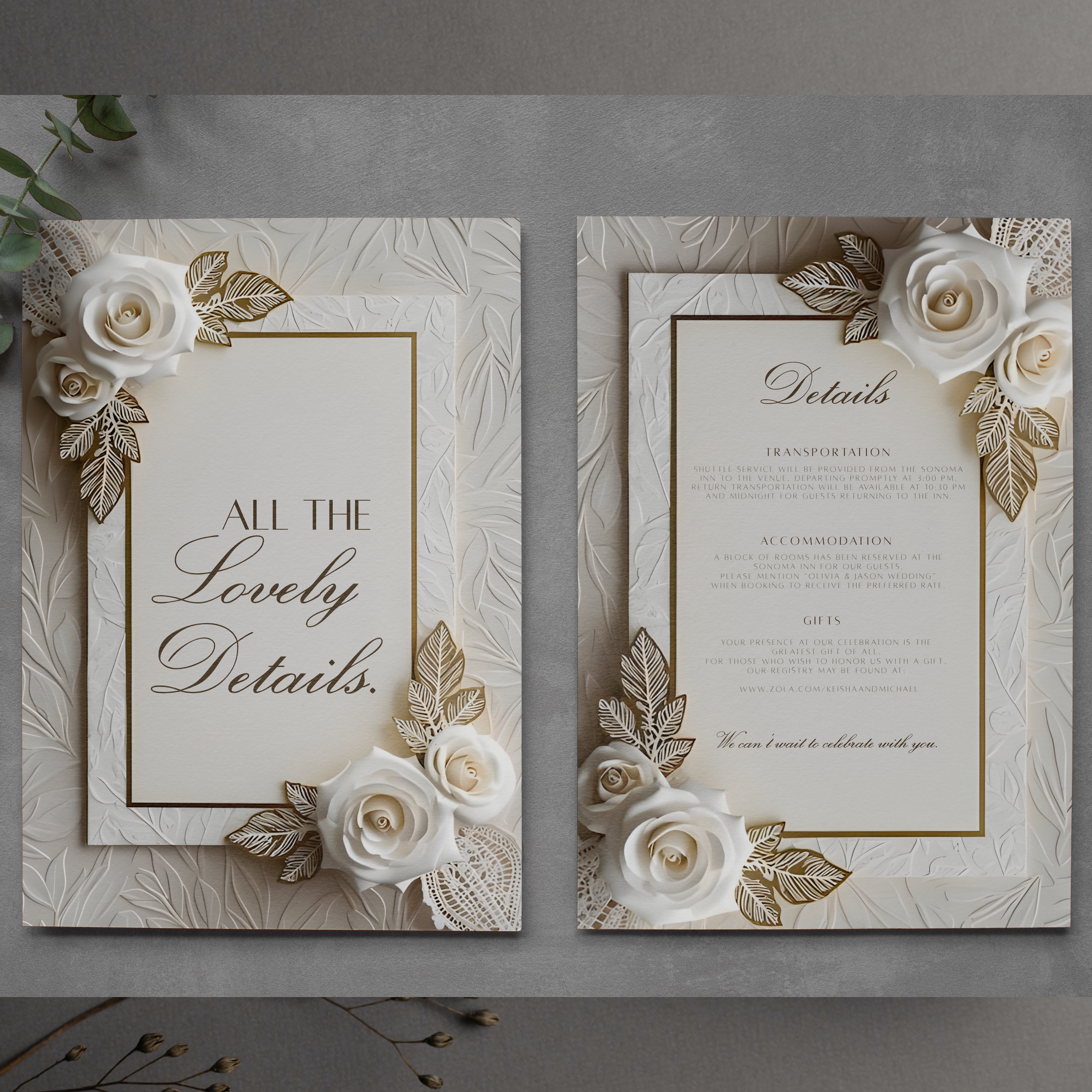 Wedding Invitation Suite 301