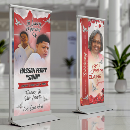 Life Celebration Retractable Banners