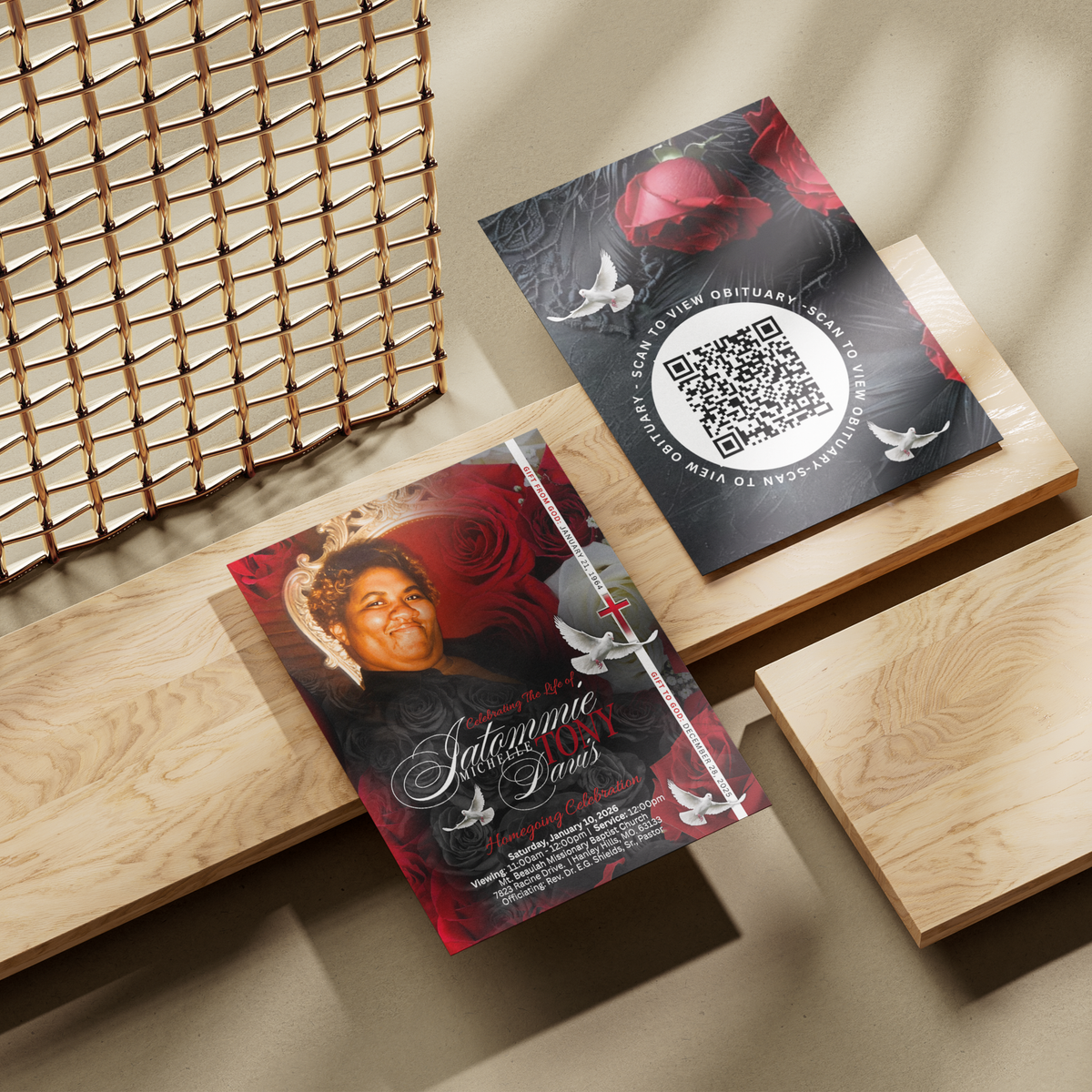 QR Code Cards (2x4”)