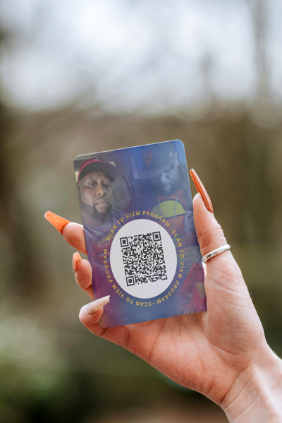 QR Code Cards (2x4”)