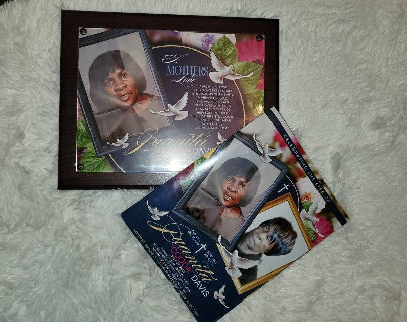 Custom Memorial Tribute Plaques