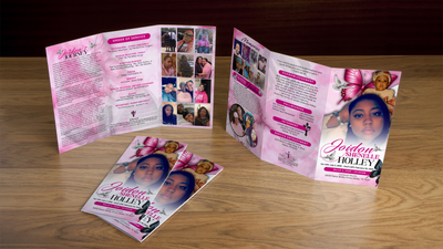 Custom Obituary Design Service (Design ONLY)- YOU PRINT!