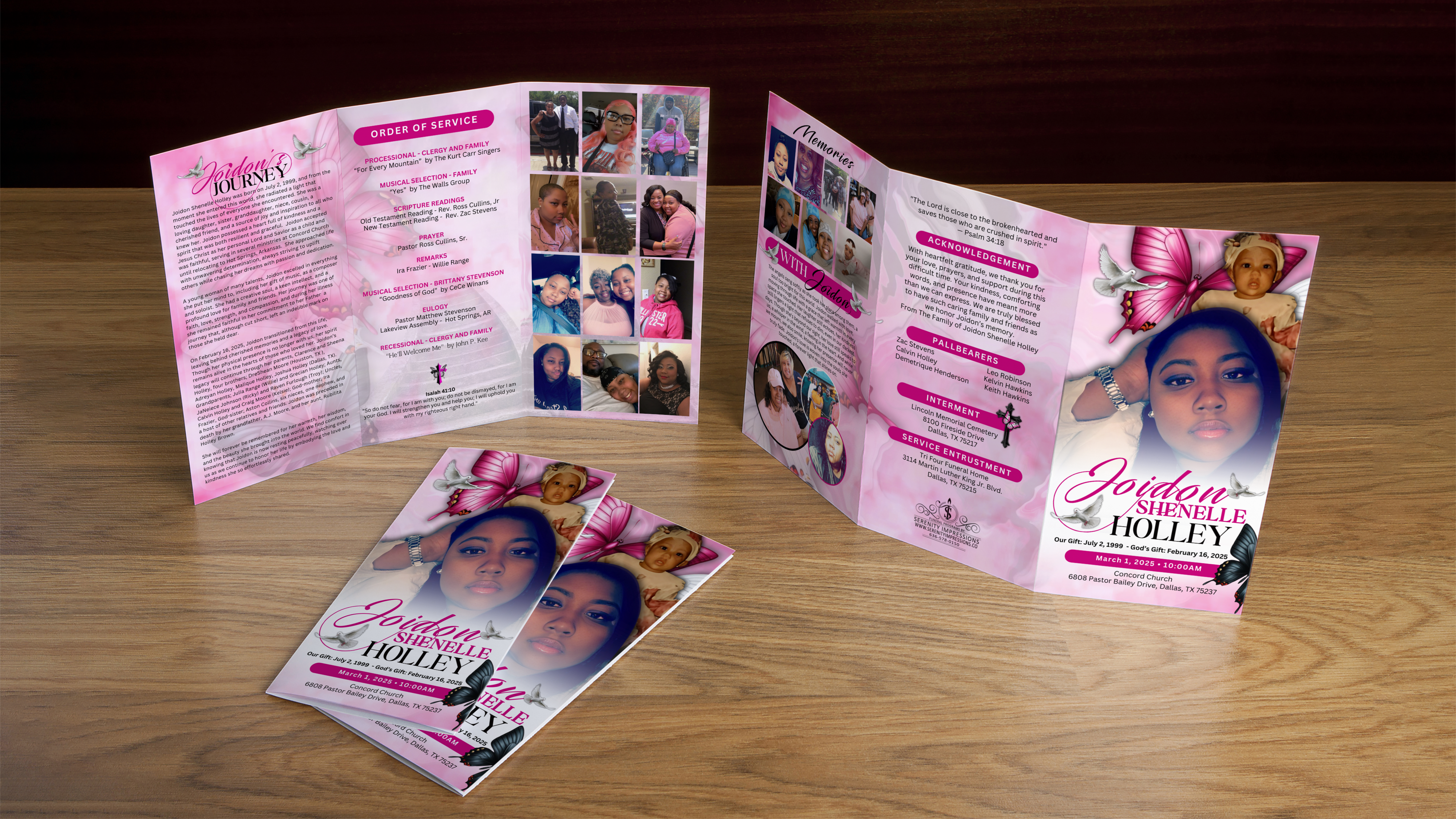 Custom Obituary Design Service (Design ONLY)- YOU PRINT!