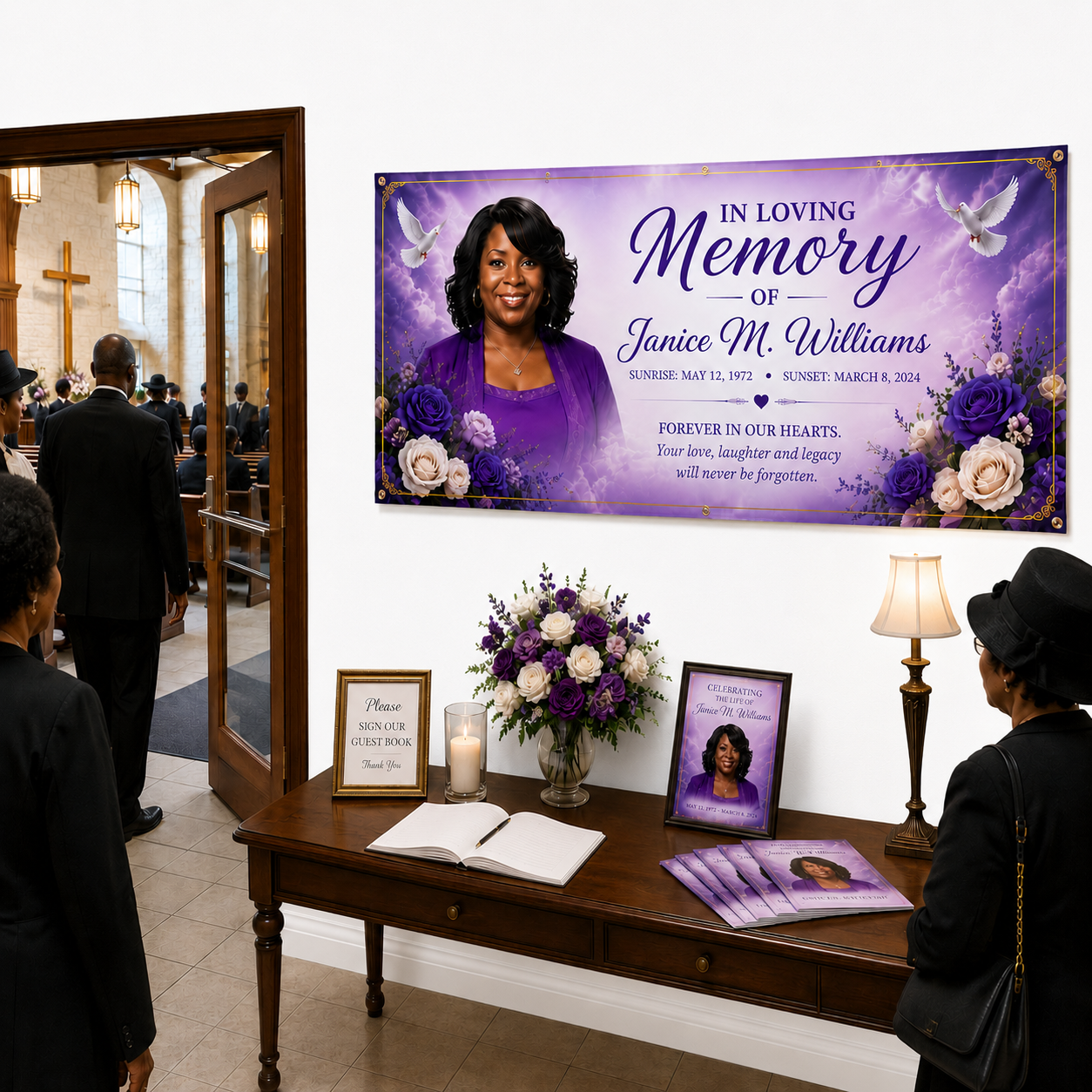 Memorial Display Banners
