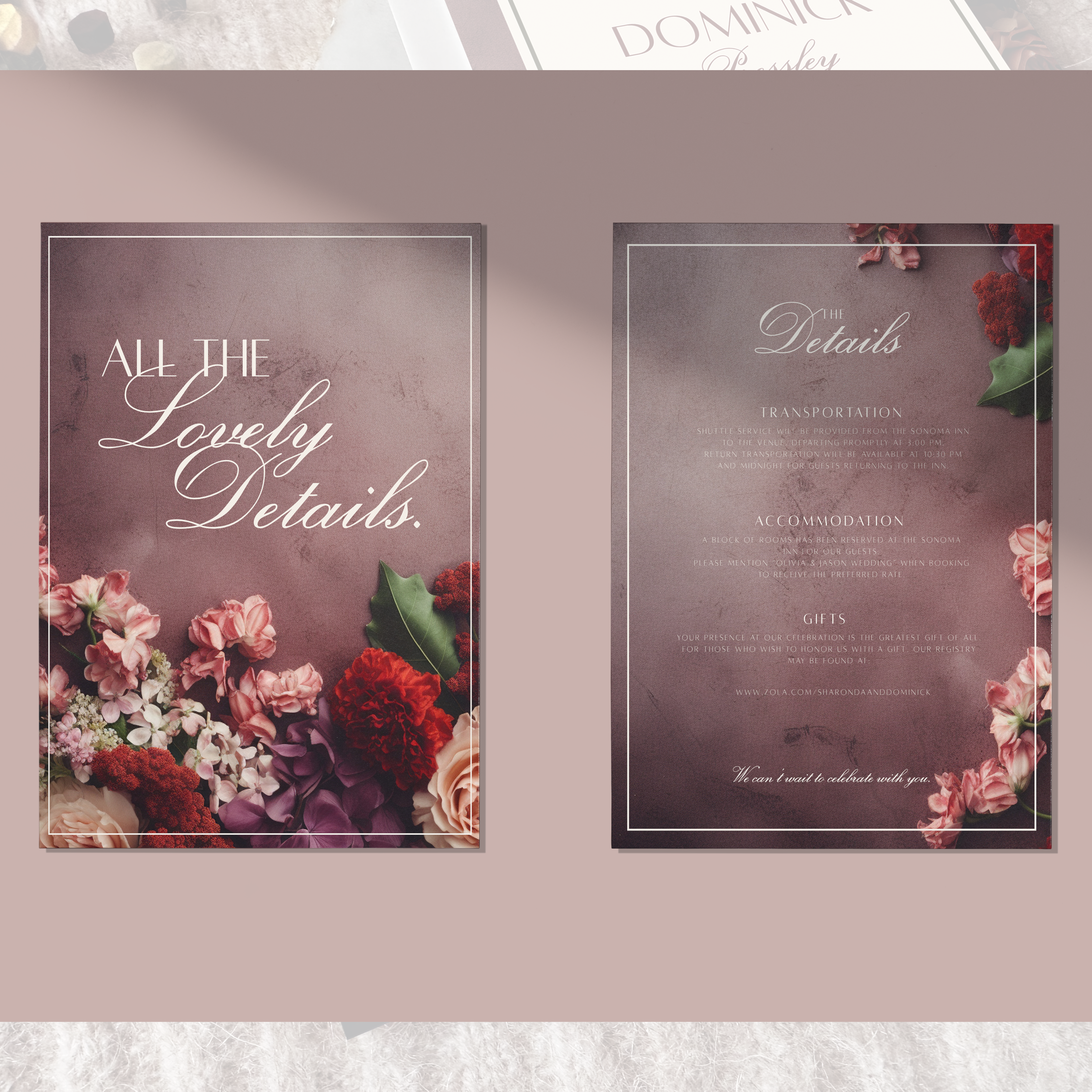Wedding Invitation Suite 101