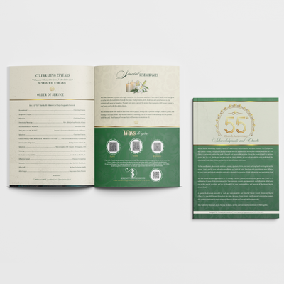 Souvenir & Anniversary Booklets | Design & Prints