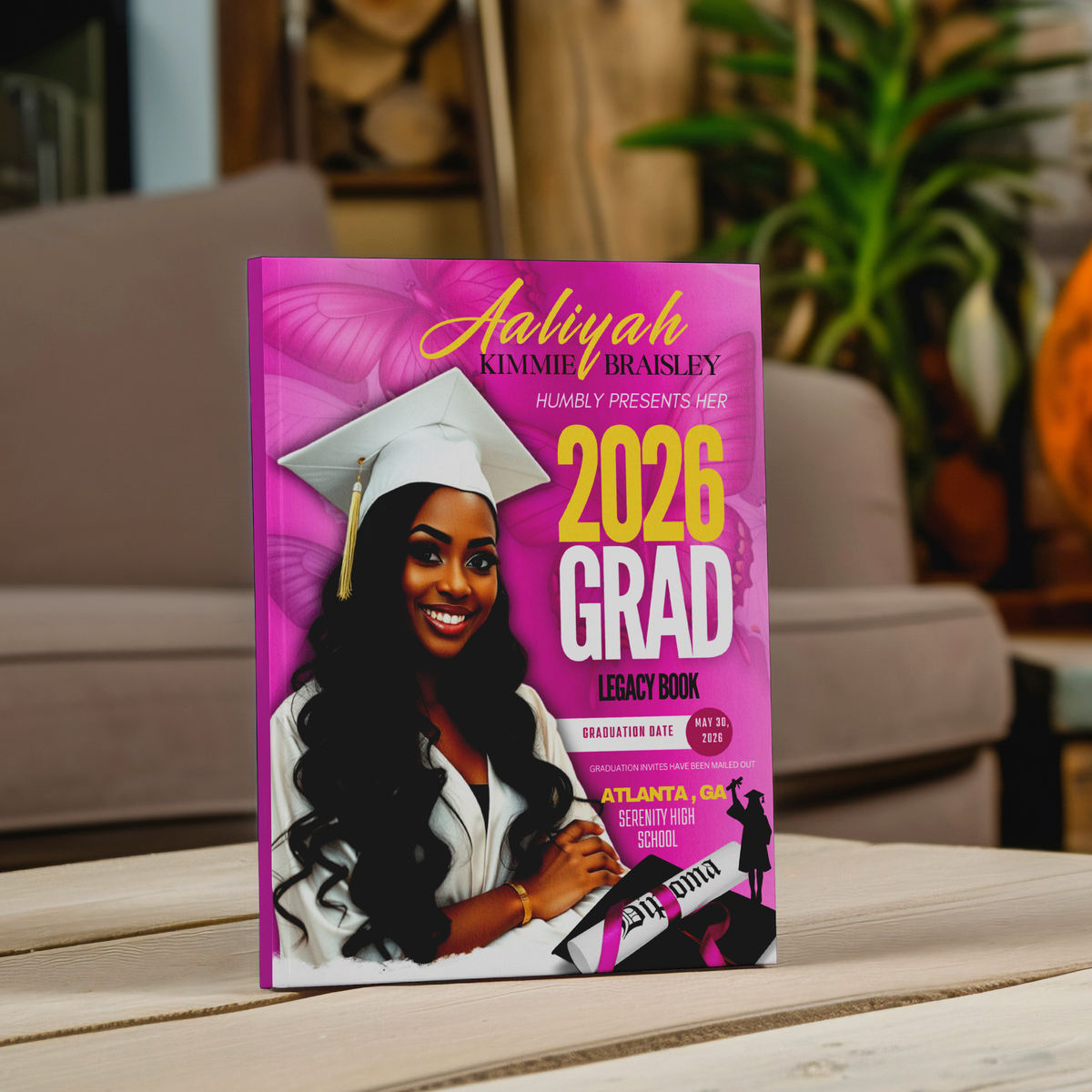 CUSTOM GRAD BOOKS ( DESIGN ONLY)