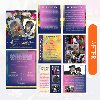 Custom Serenity Redesign of an Obituary - Serenity Impressions