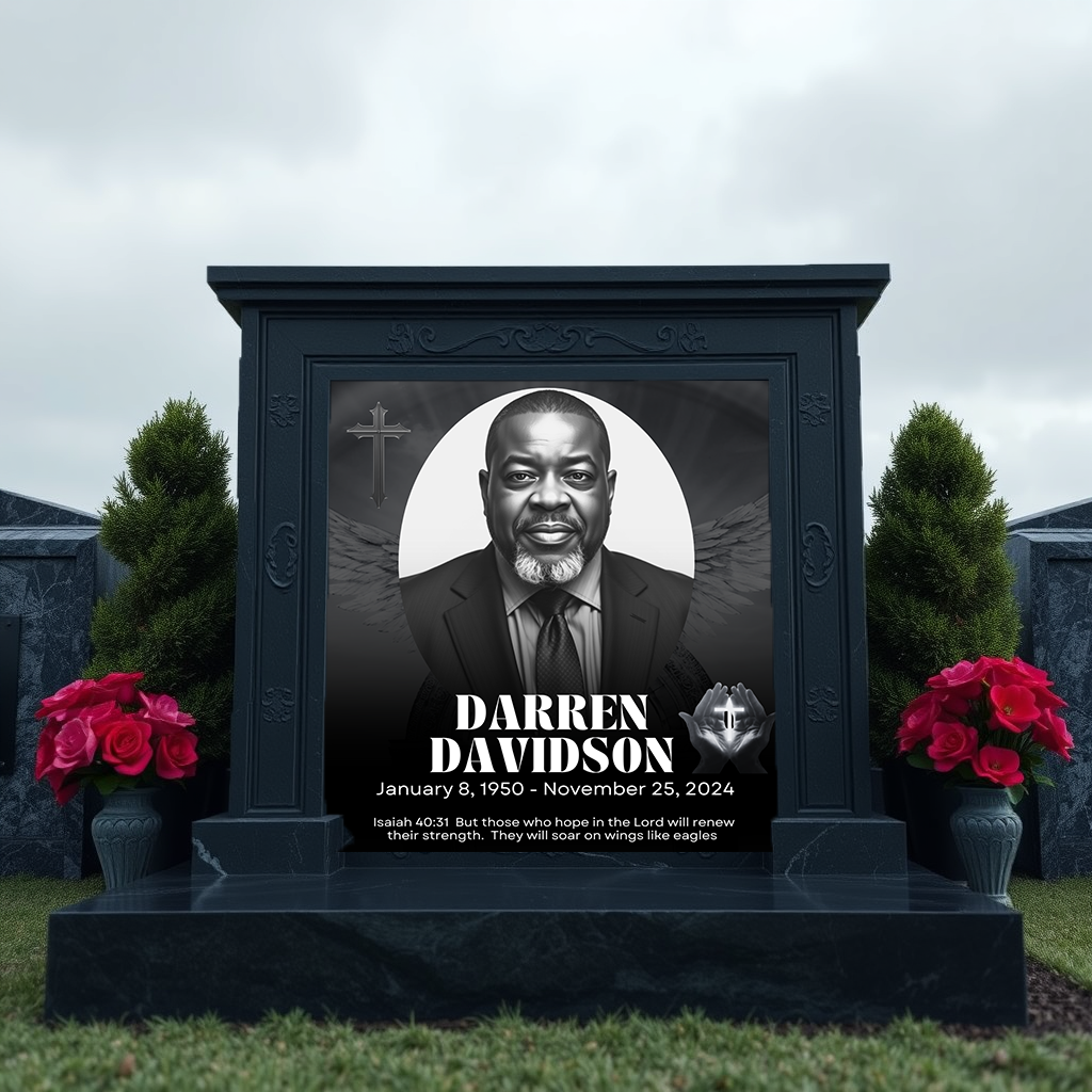 Custom Headstone Design ONLY!