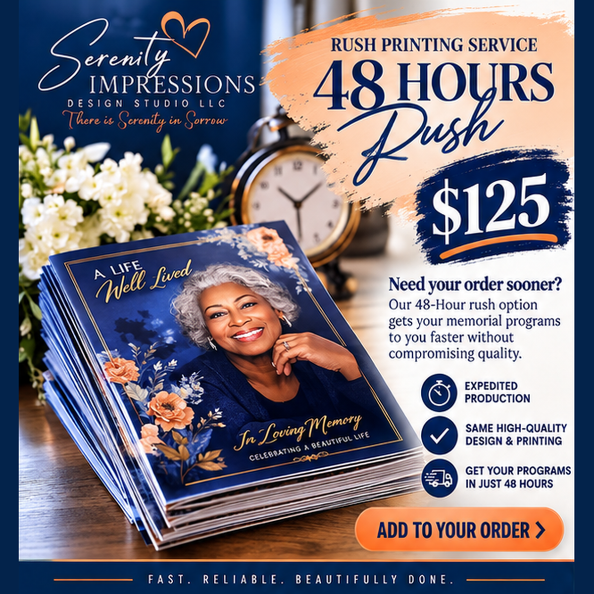 48 Hour Rush Printing Fee