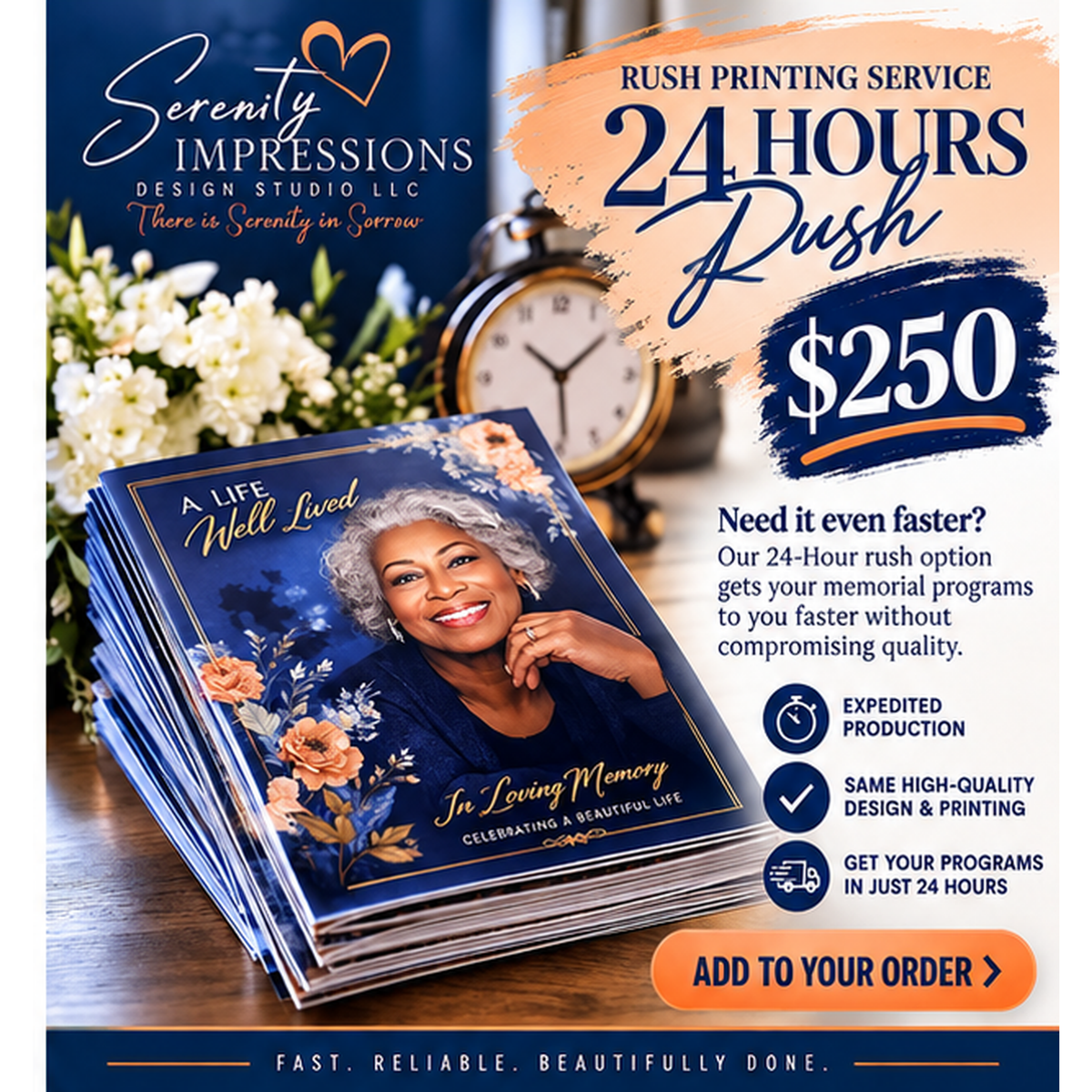 24 Hour Rush Printing Fee
