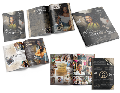 8 Page Obituary Packages