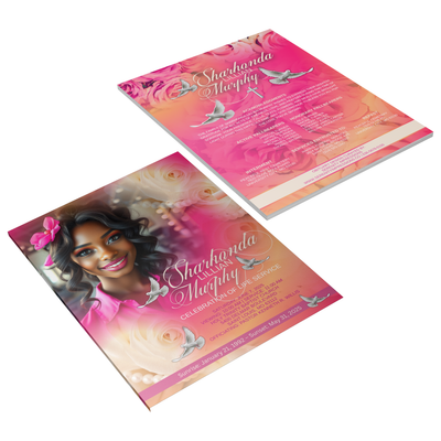 Serenity Customized  Obituary Design