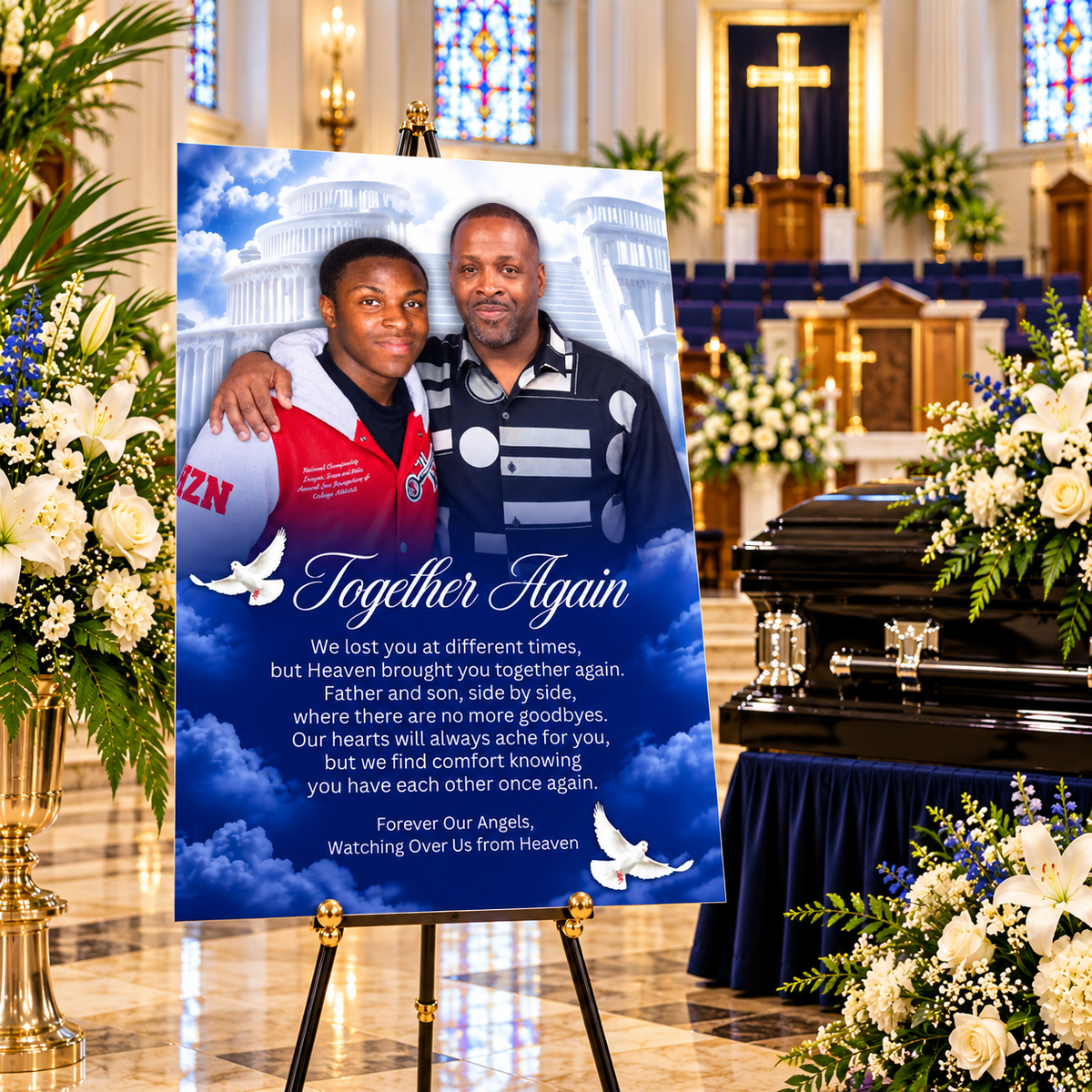 Glossy Memorial Poster