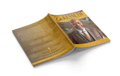 Magazine Style Obituary   (Design & Print) - Serenity Impressions
